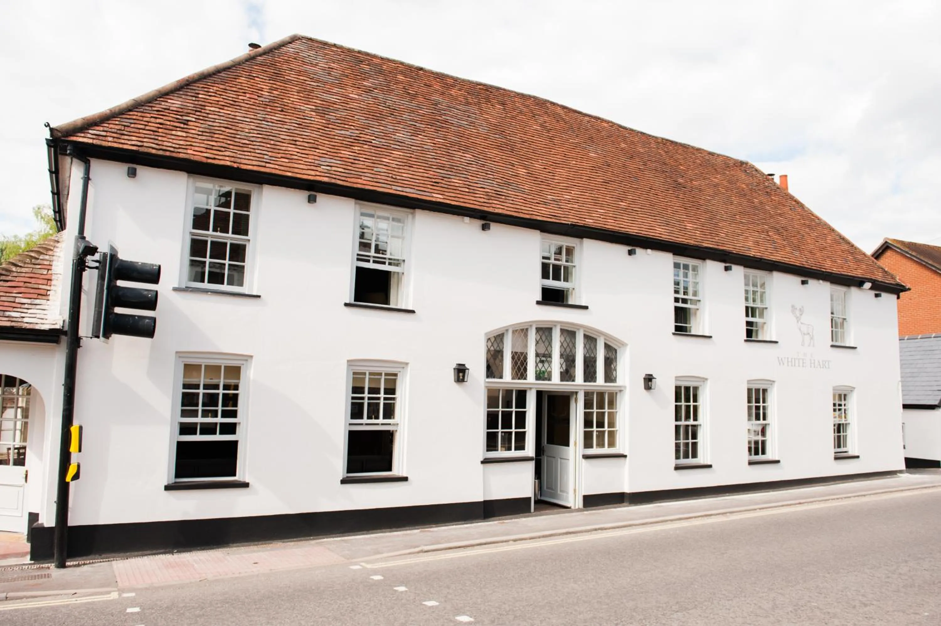 Property building in The White Hart, Overton