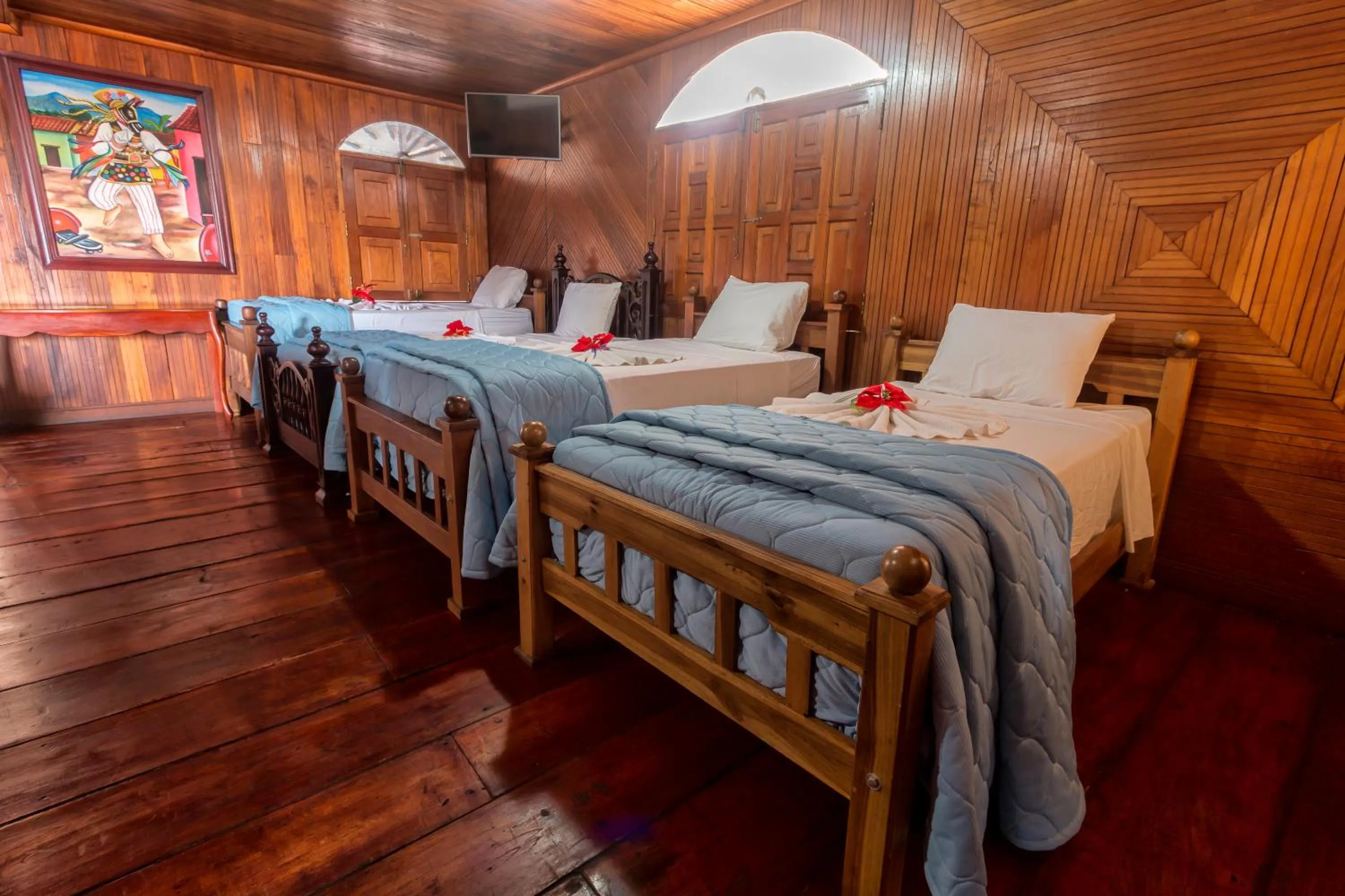 Bed in Hotel Cordoba