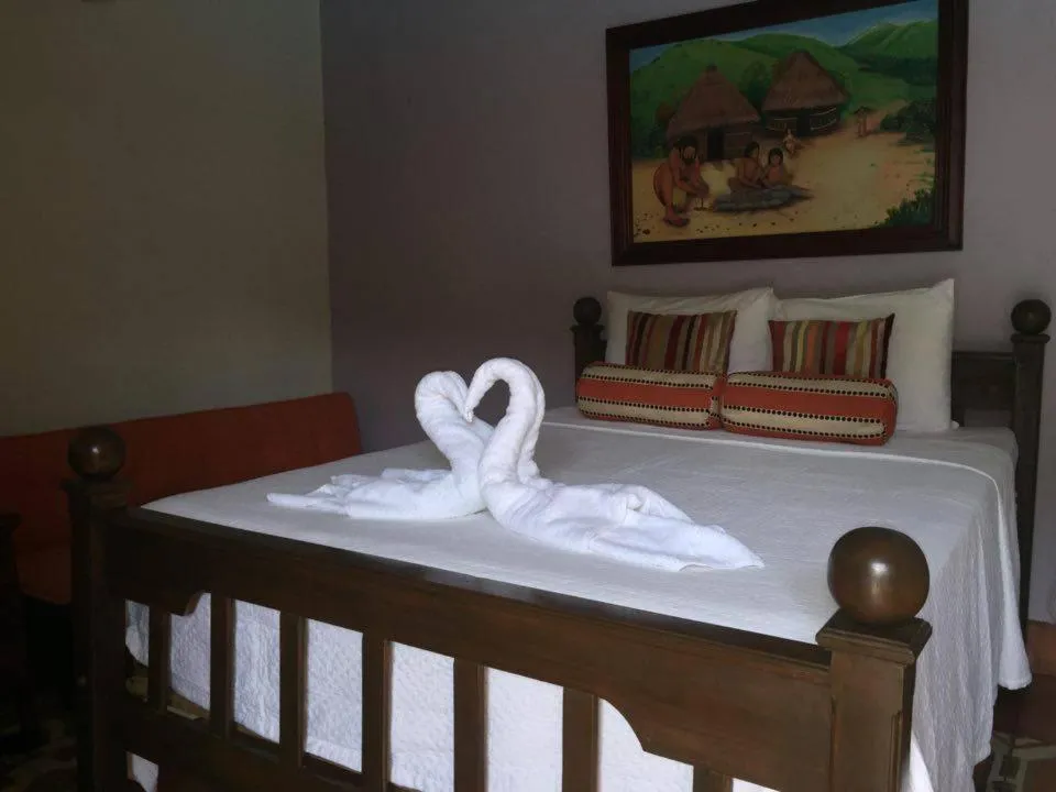 Bed in Hotel Cordoba