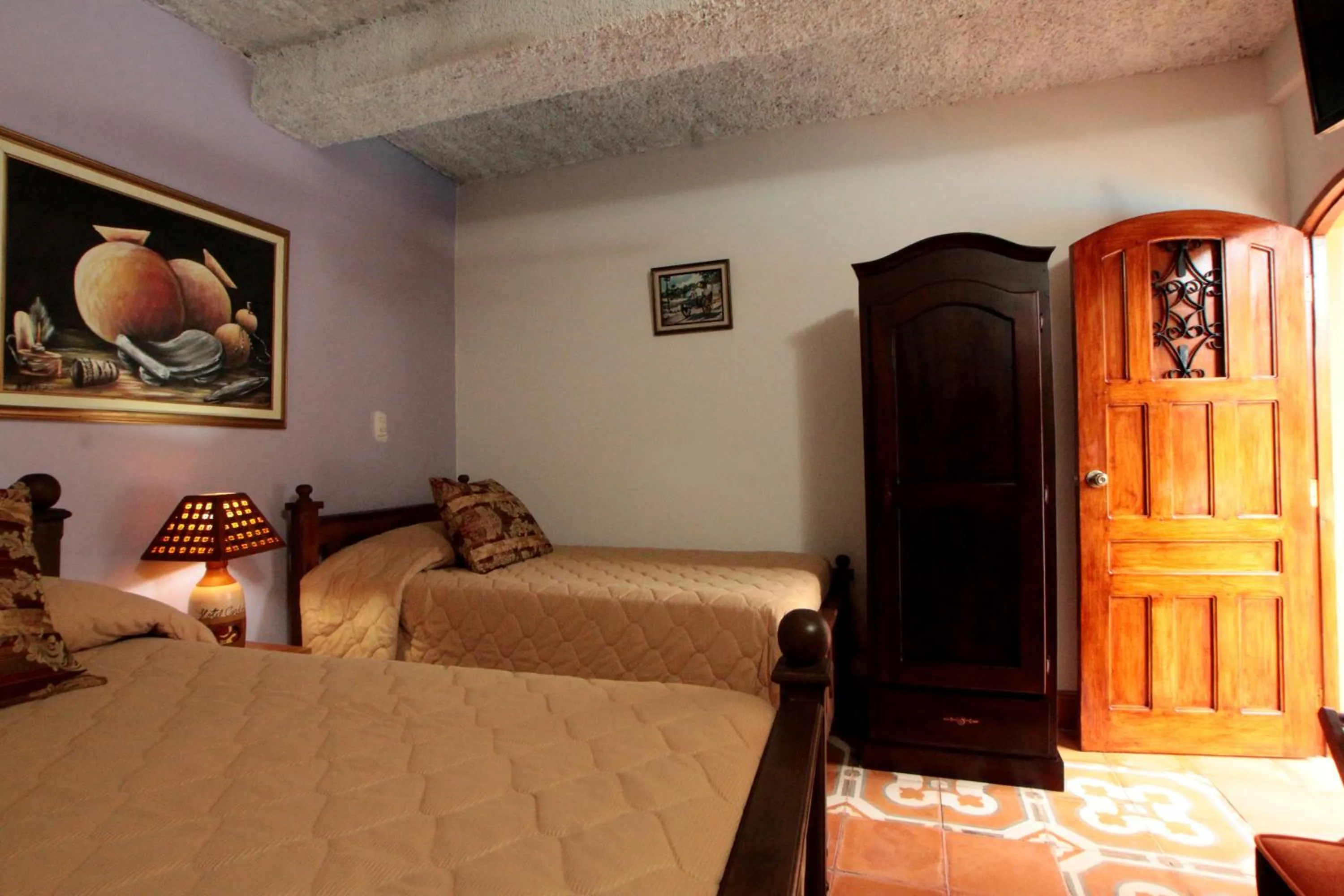 Bed in Hotel Cordoba