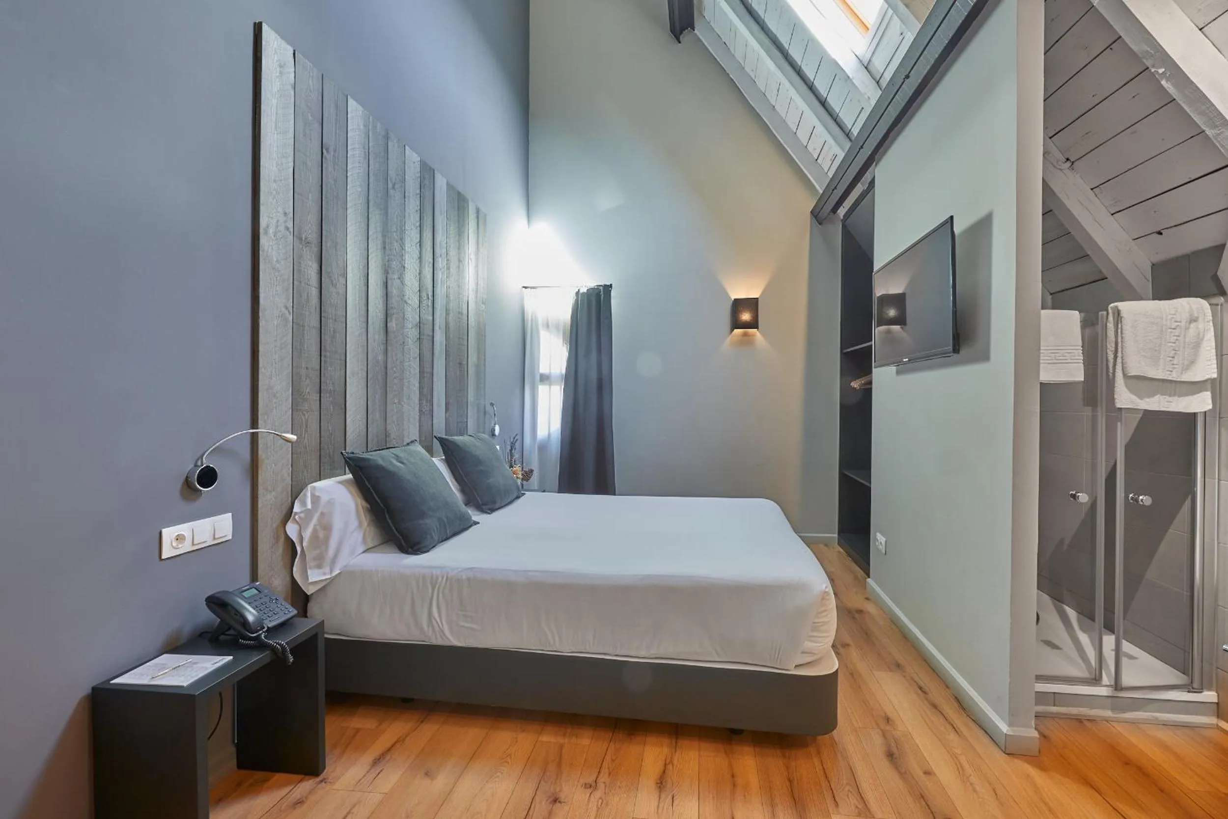 Bed in Hotel Parada Puigcerda