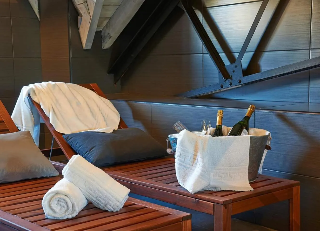 Hot Tub in Hotel Parada Puigcerda