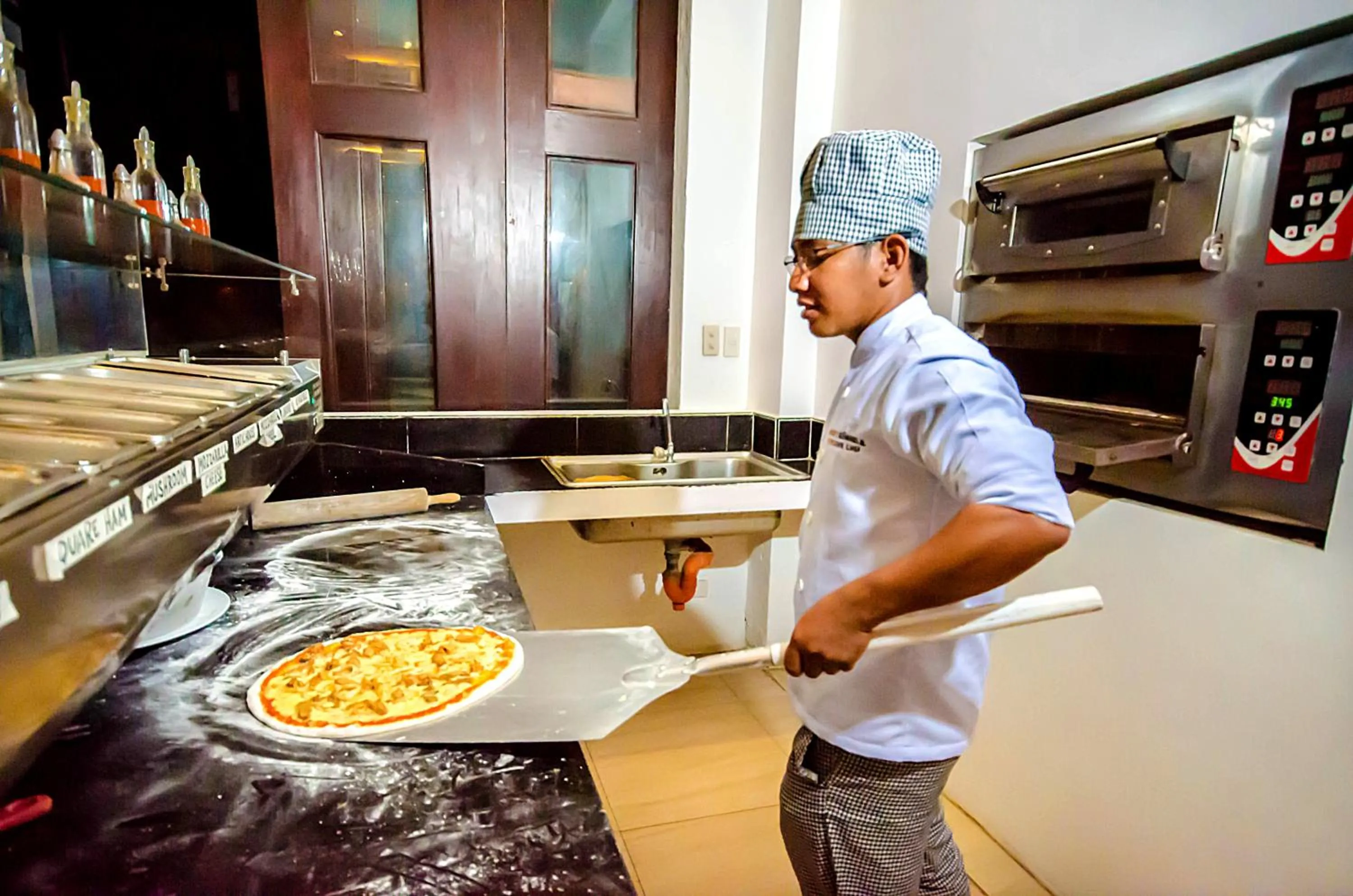 Staff in Calypso Beach and Dive Resort