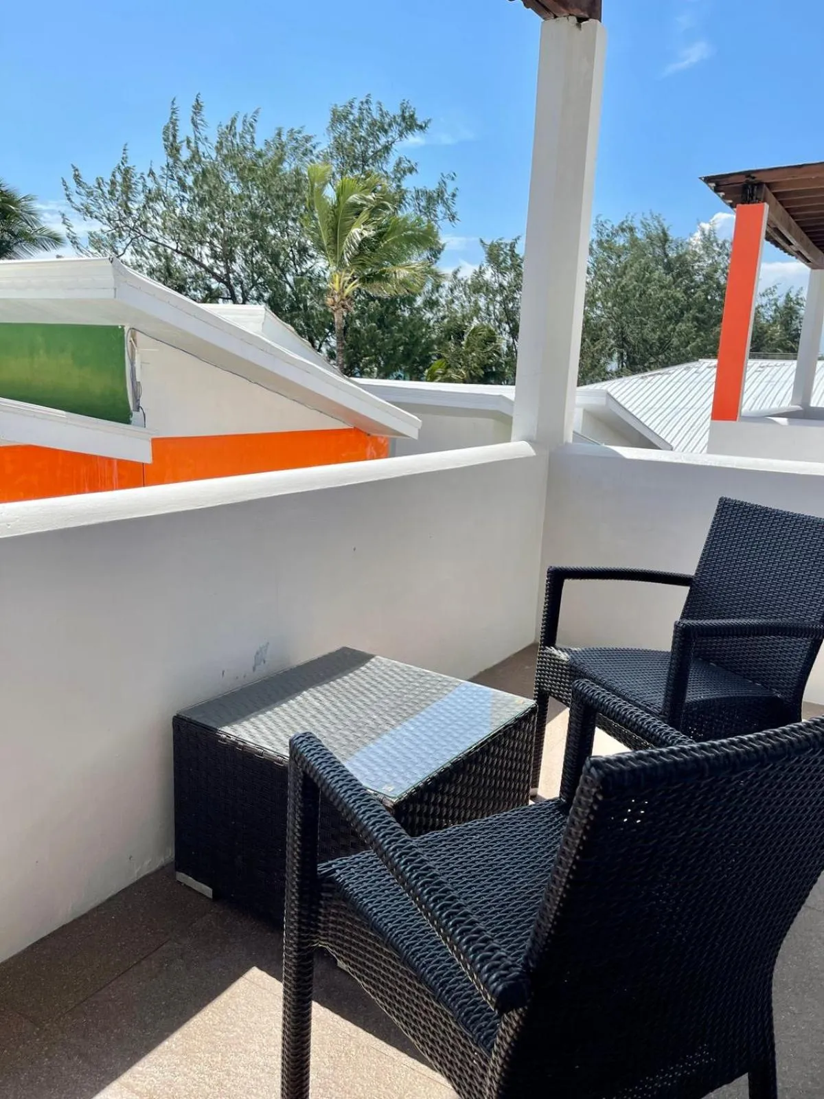 Balcony/Terrace in Calypso Beach and Dive Resort