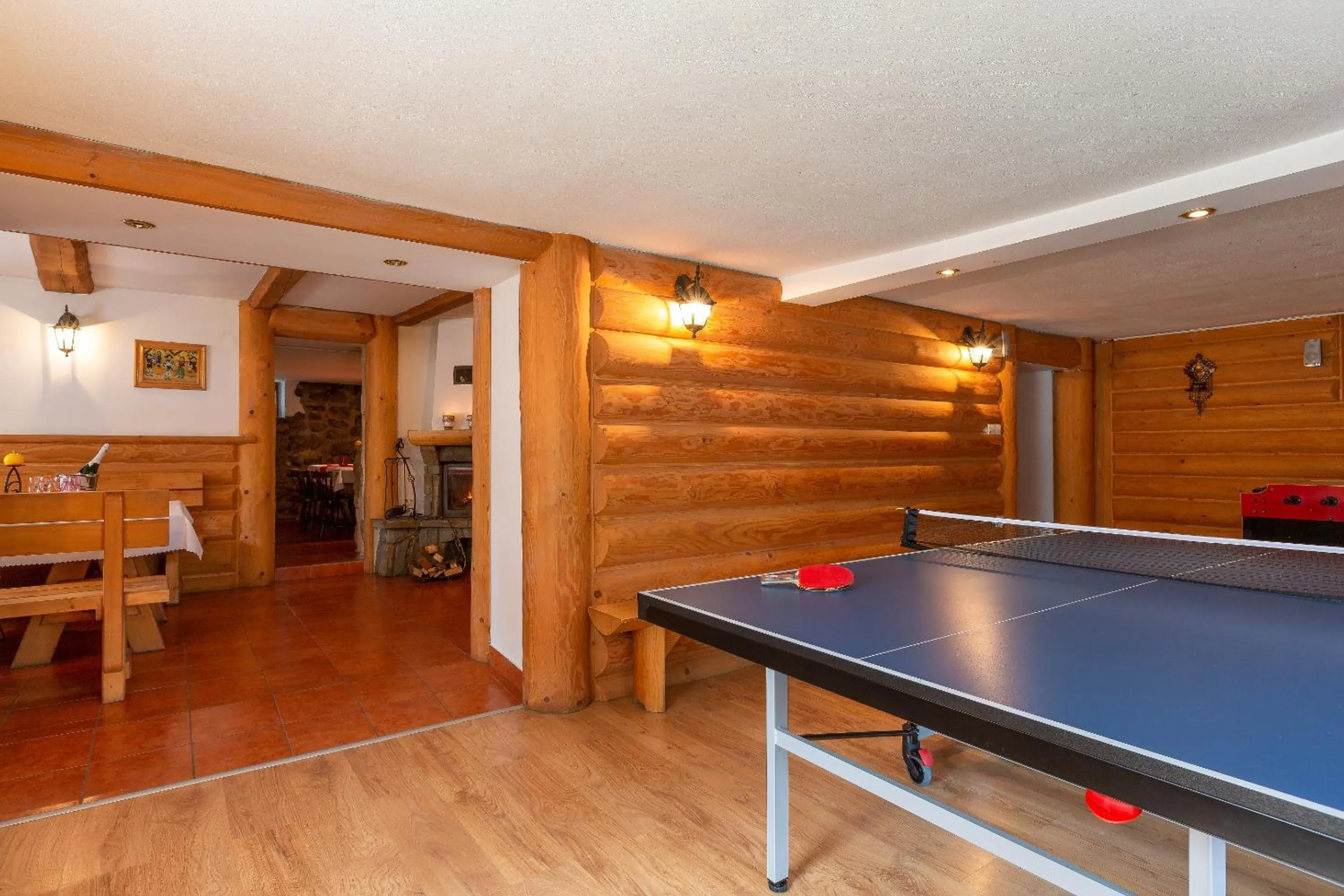 Table tennis in Willa Świdrówka