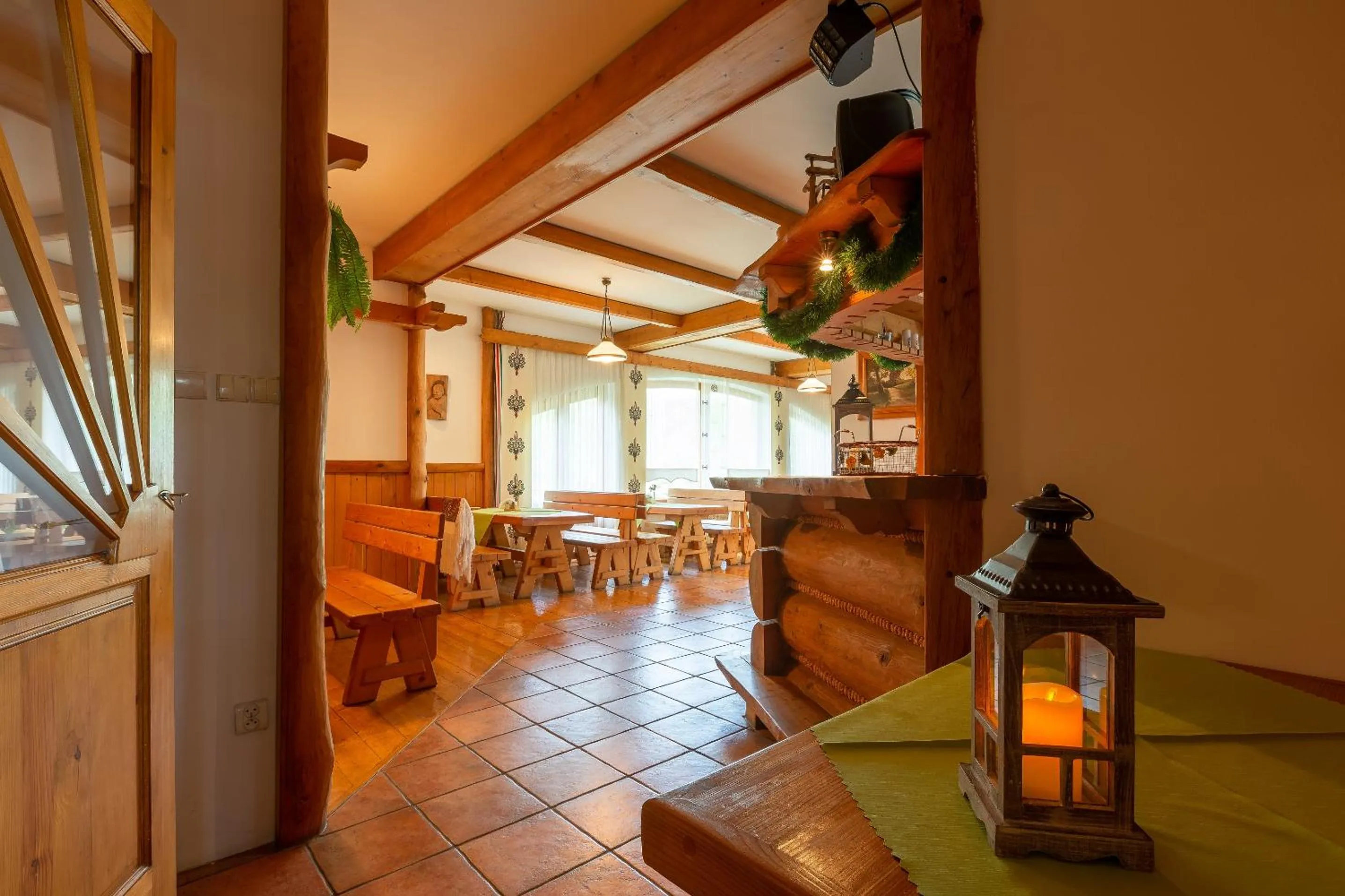 Dining area in Willa Świdrówka