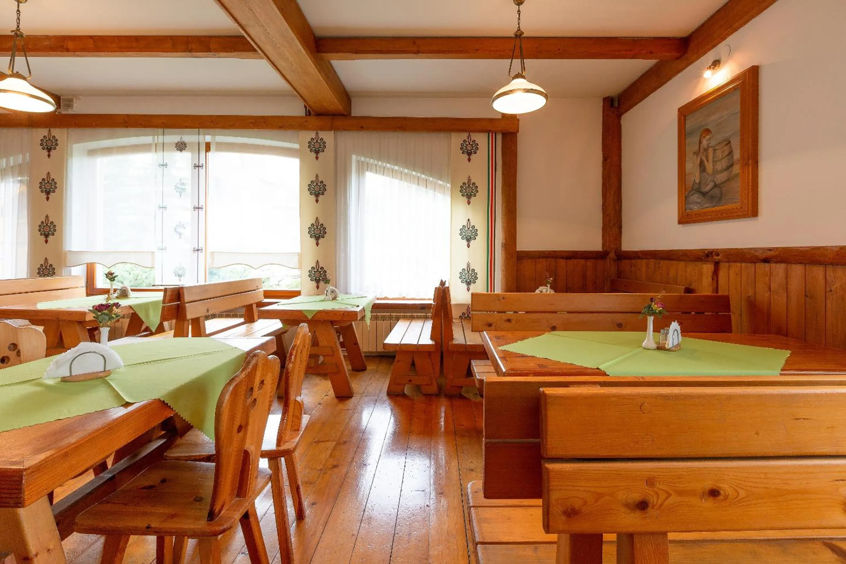 Dining area in Willa Świdrówka