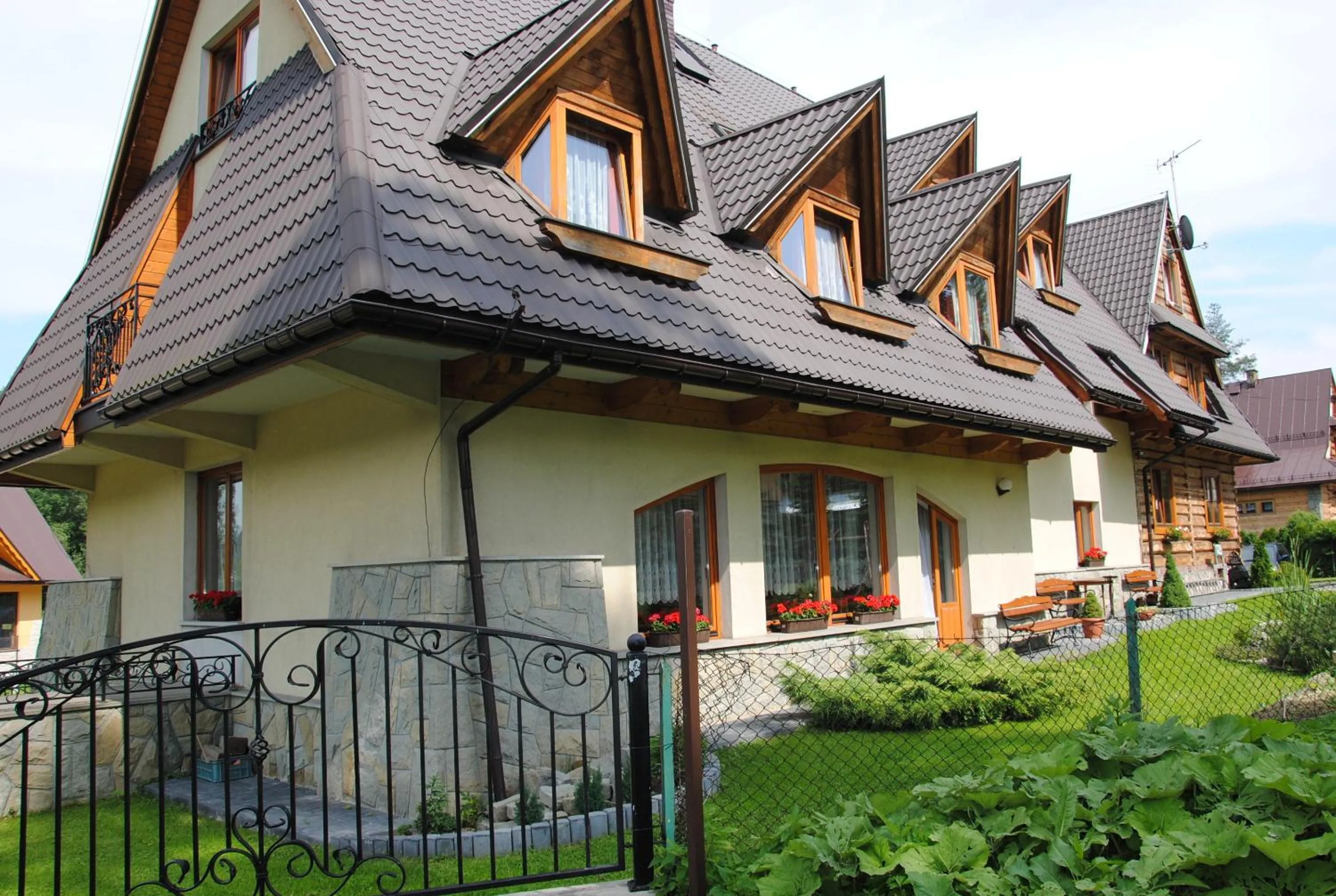 Garden view in Willa Świdrówka