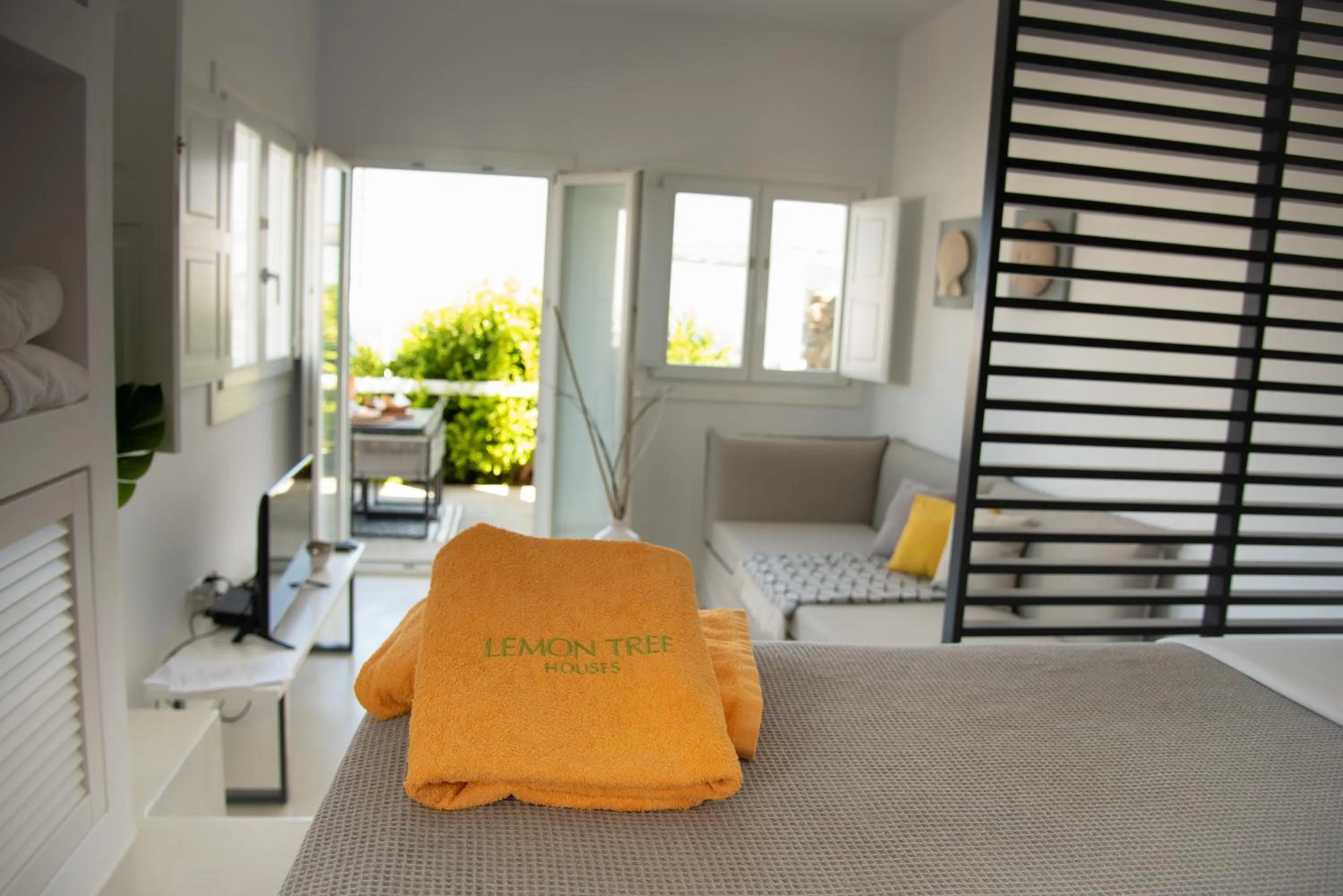 Living room in Lemon Tree Houses