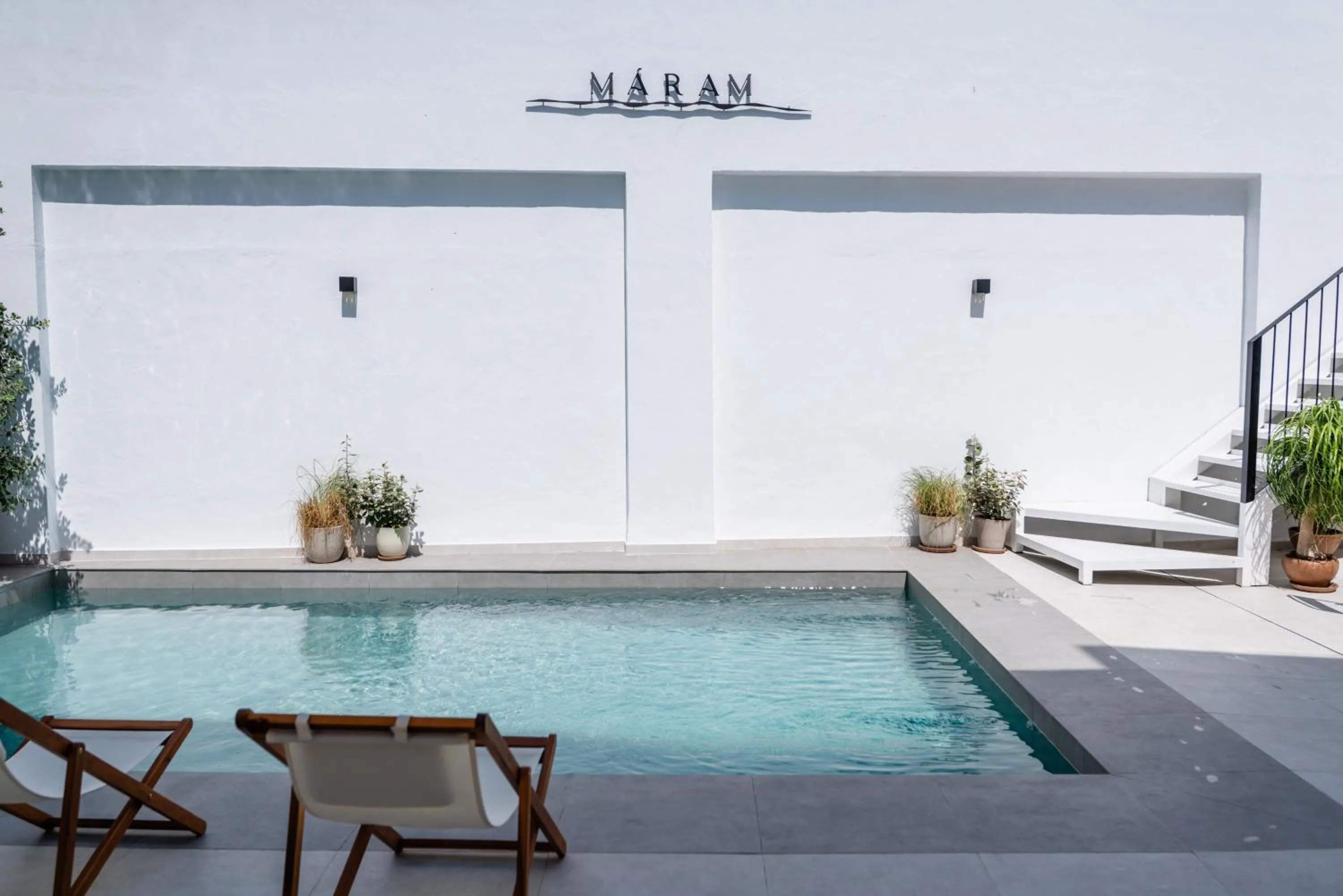 Patio in Hotel Boutique Maram - Adults Only