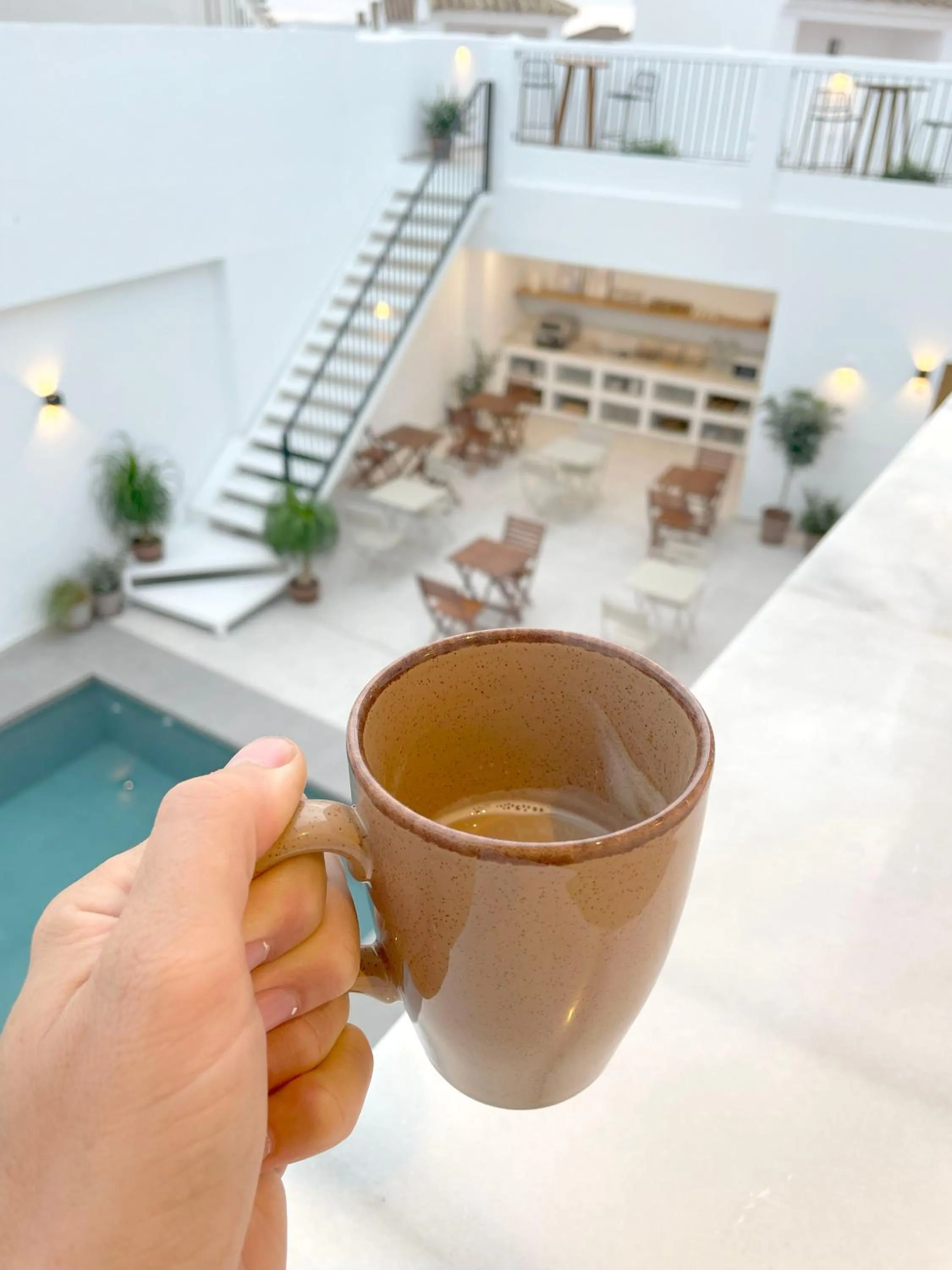 Swimming pool in Hotel Boutique Maram - Adults Only