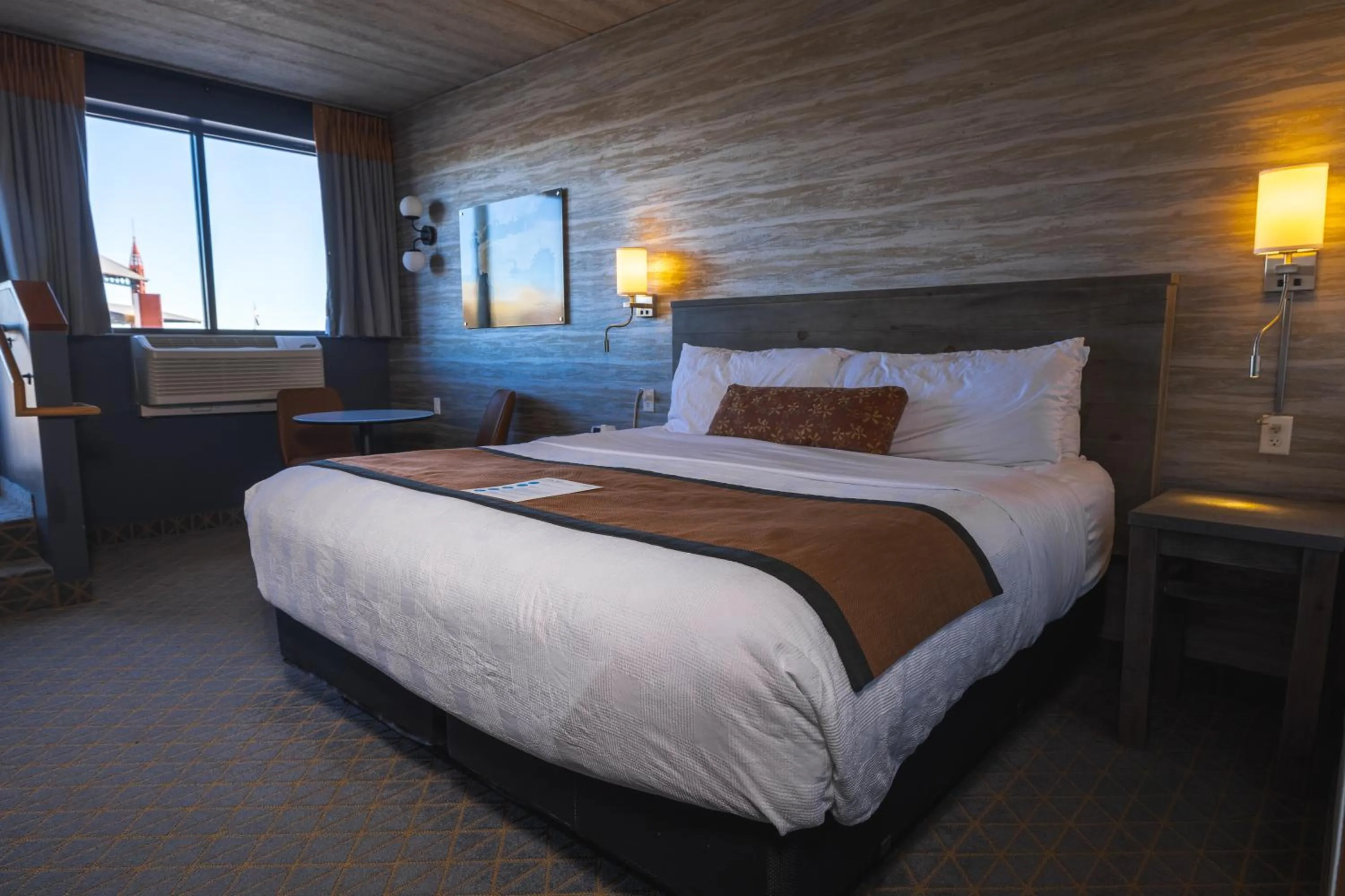 Bed in Pier B Resort