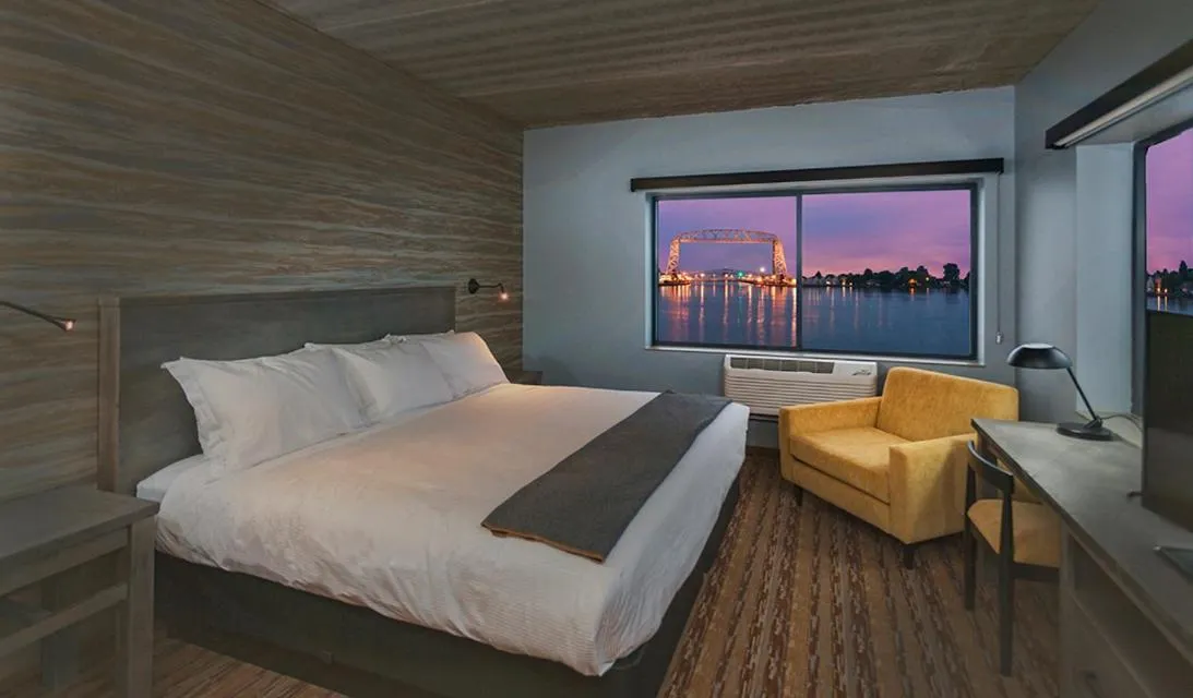 View (from property/room), Bed in Pier B Resort
