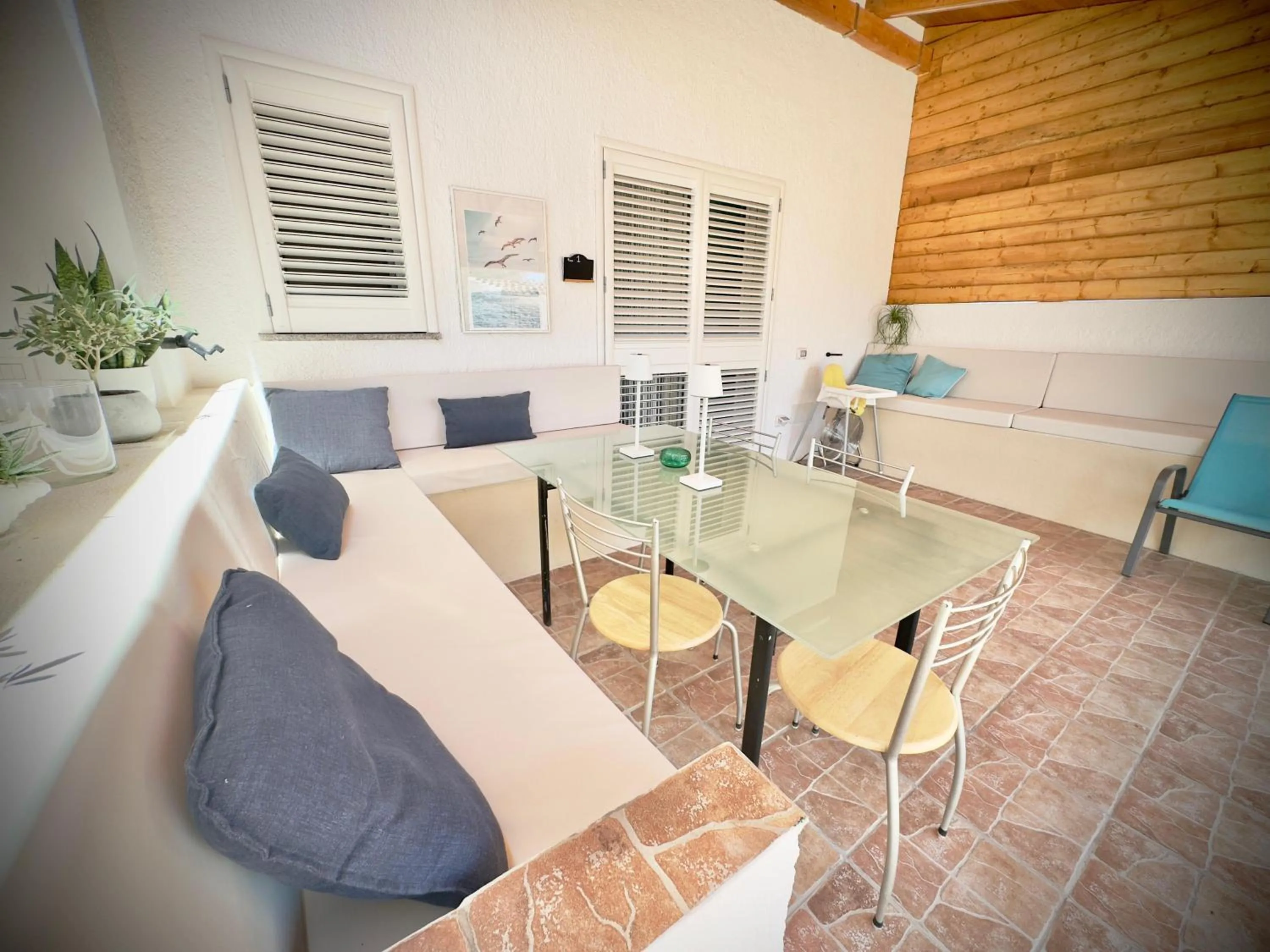 Patio in bbolbia - bed and breakfast