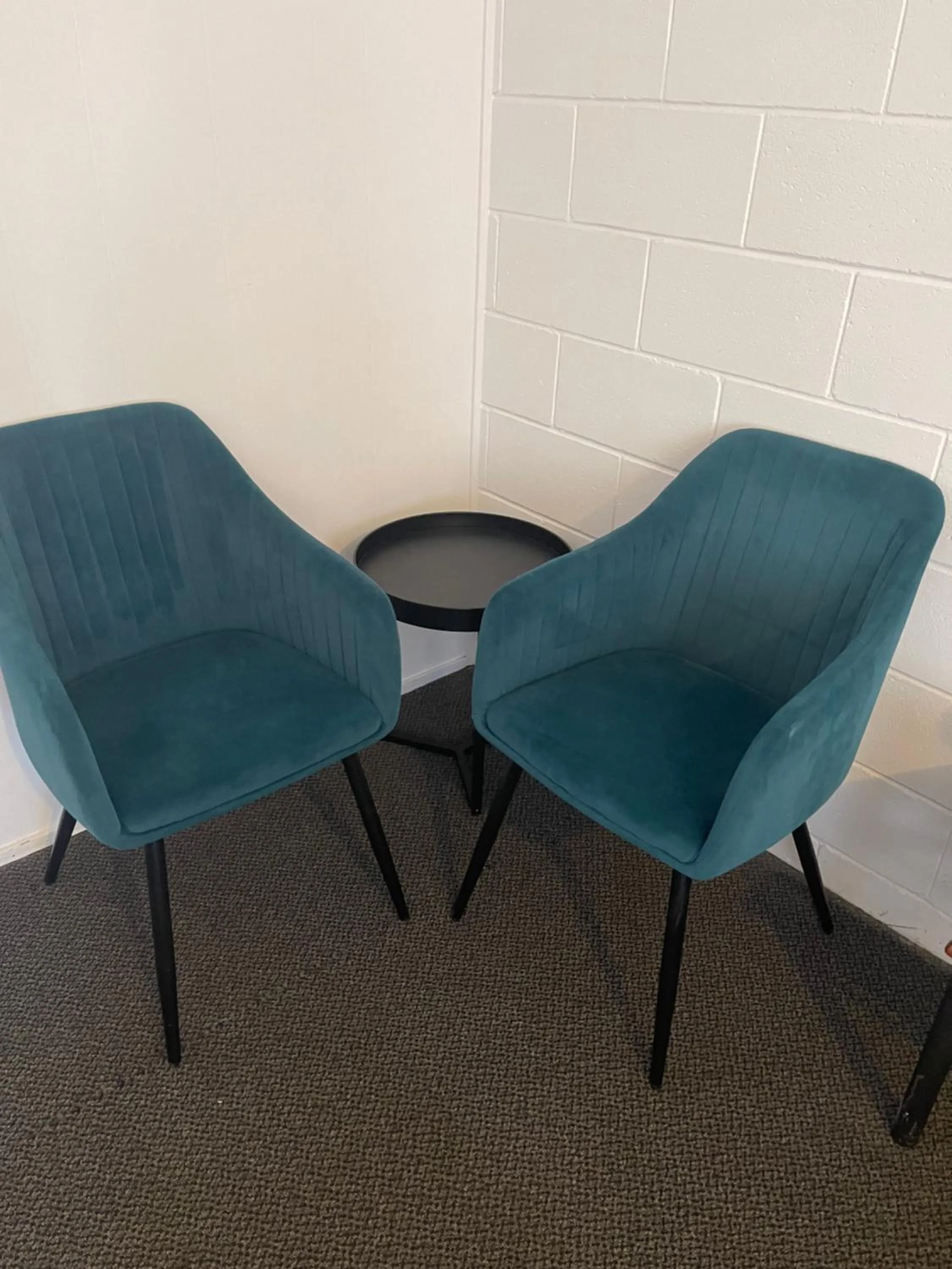 Seating area in Warrego Motel