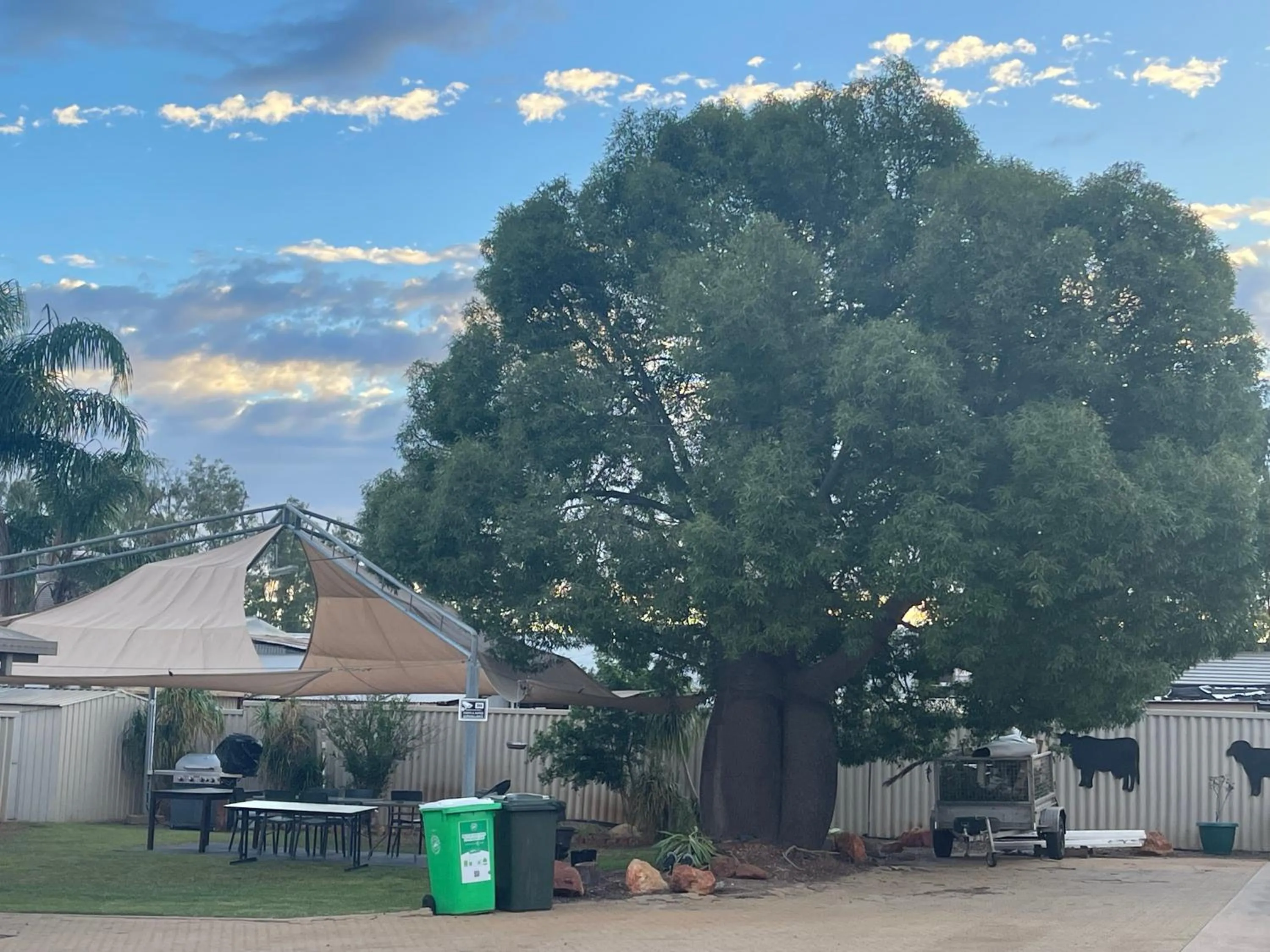 BBQ facilities in Warrego Motel