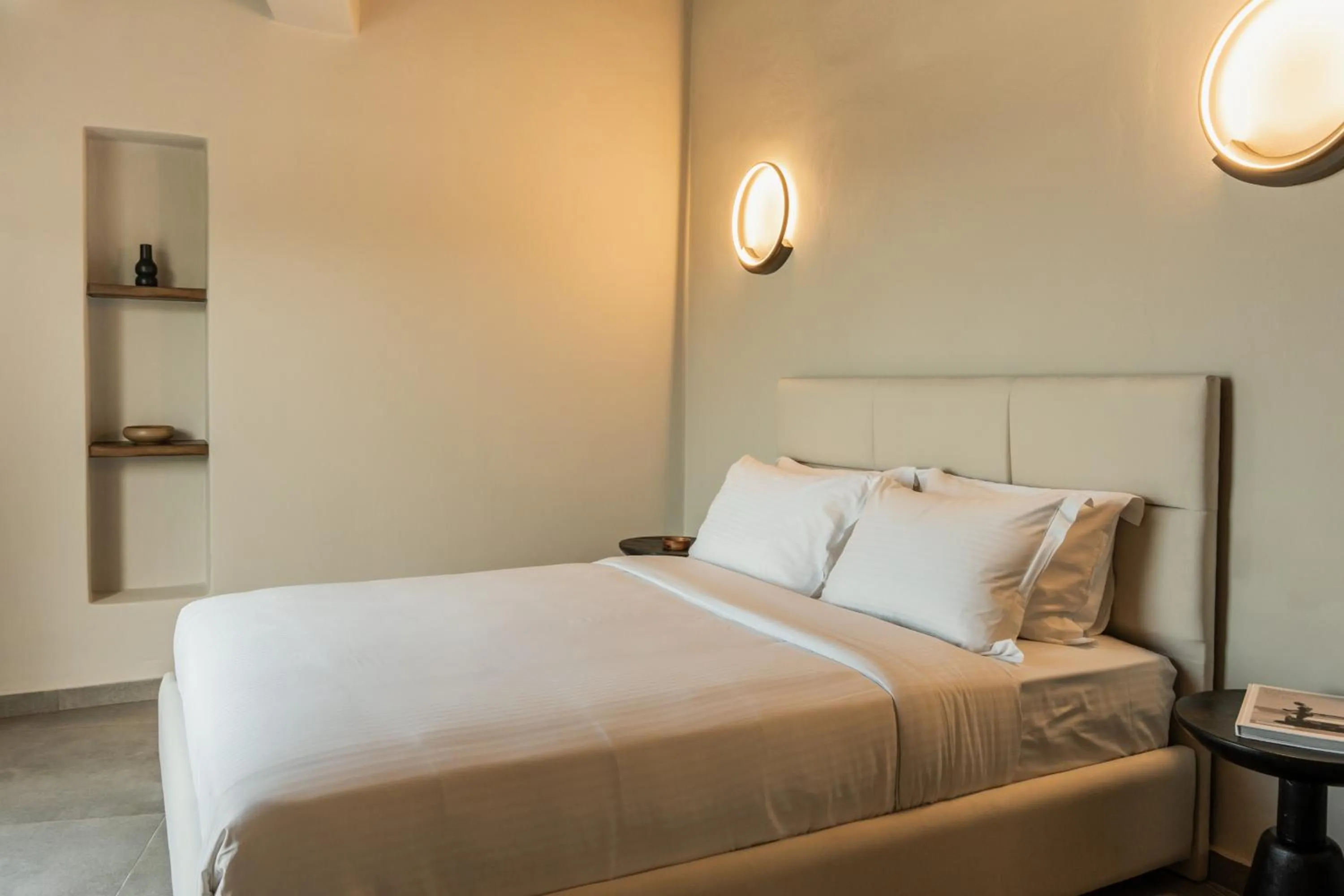 Bed in Black Diamond Suites