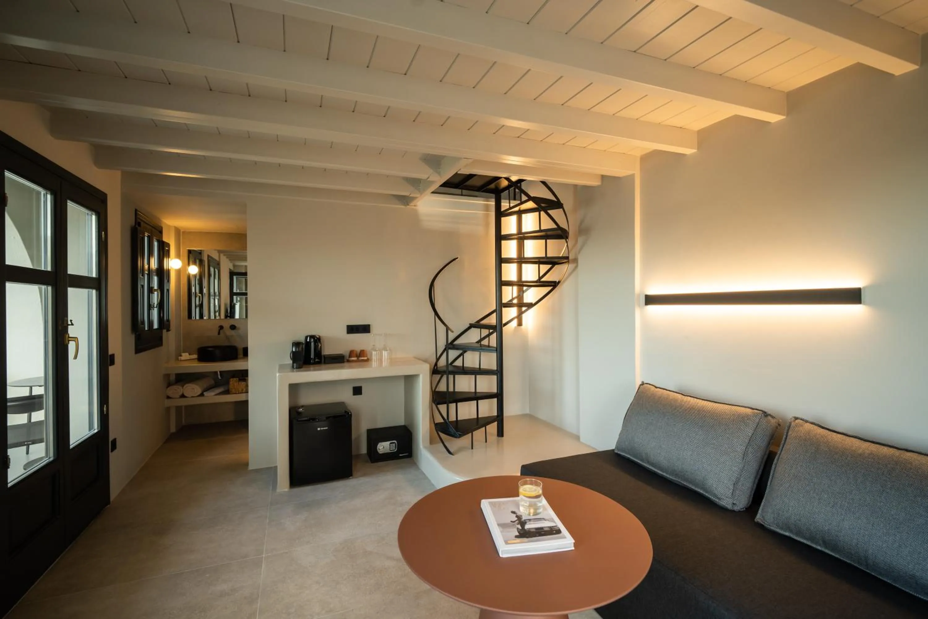 Living room in Black Diamond Suites