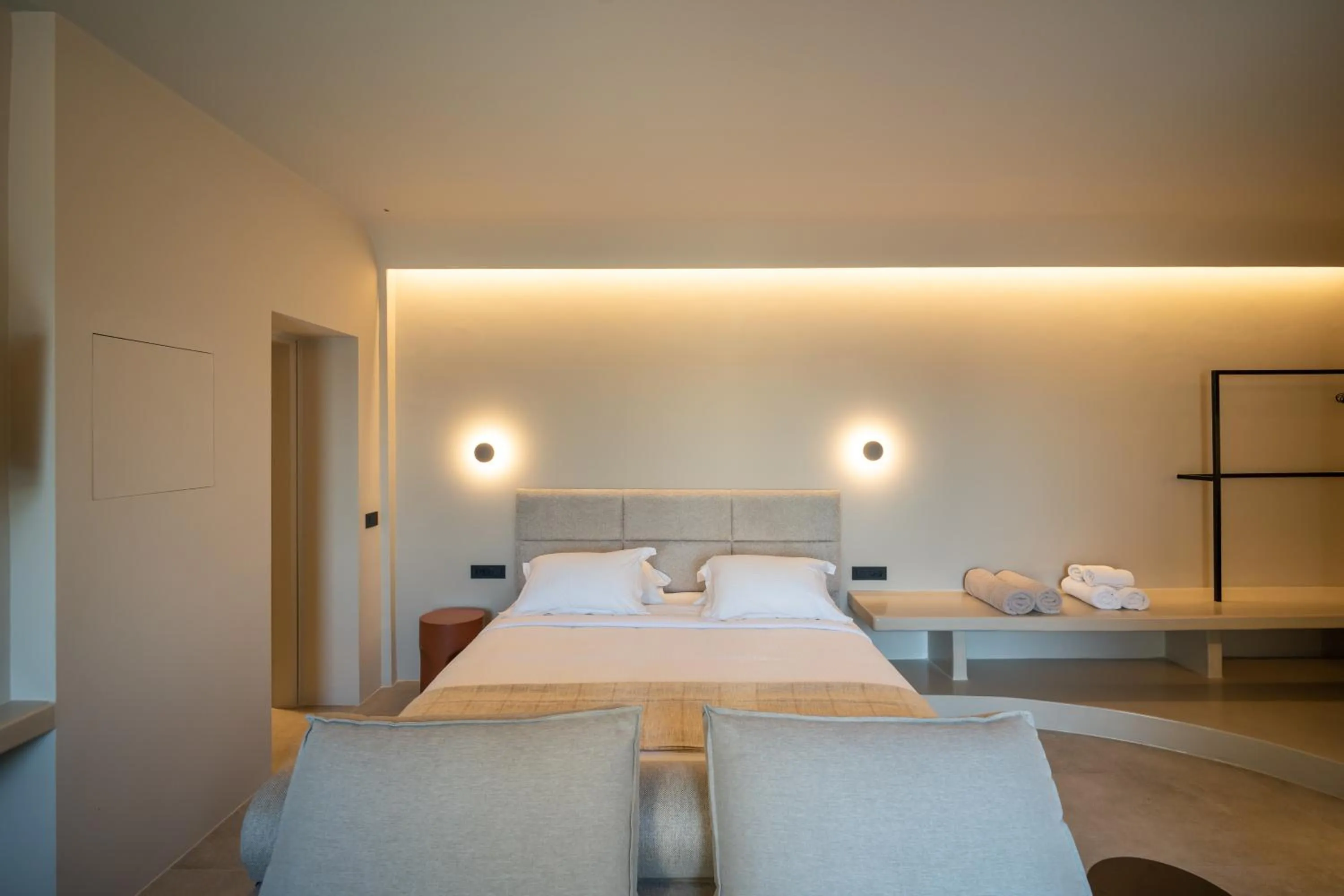 Bed in Black Diamond Suites