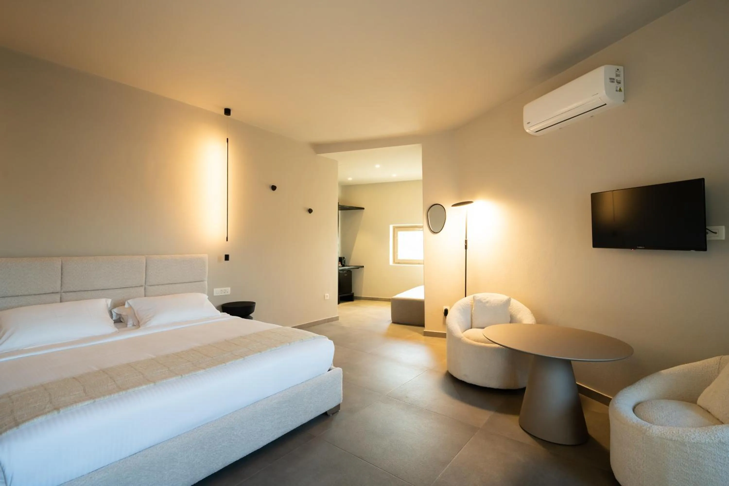 Bed in Black Diamond Suites