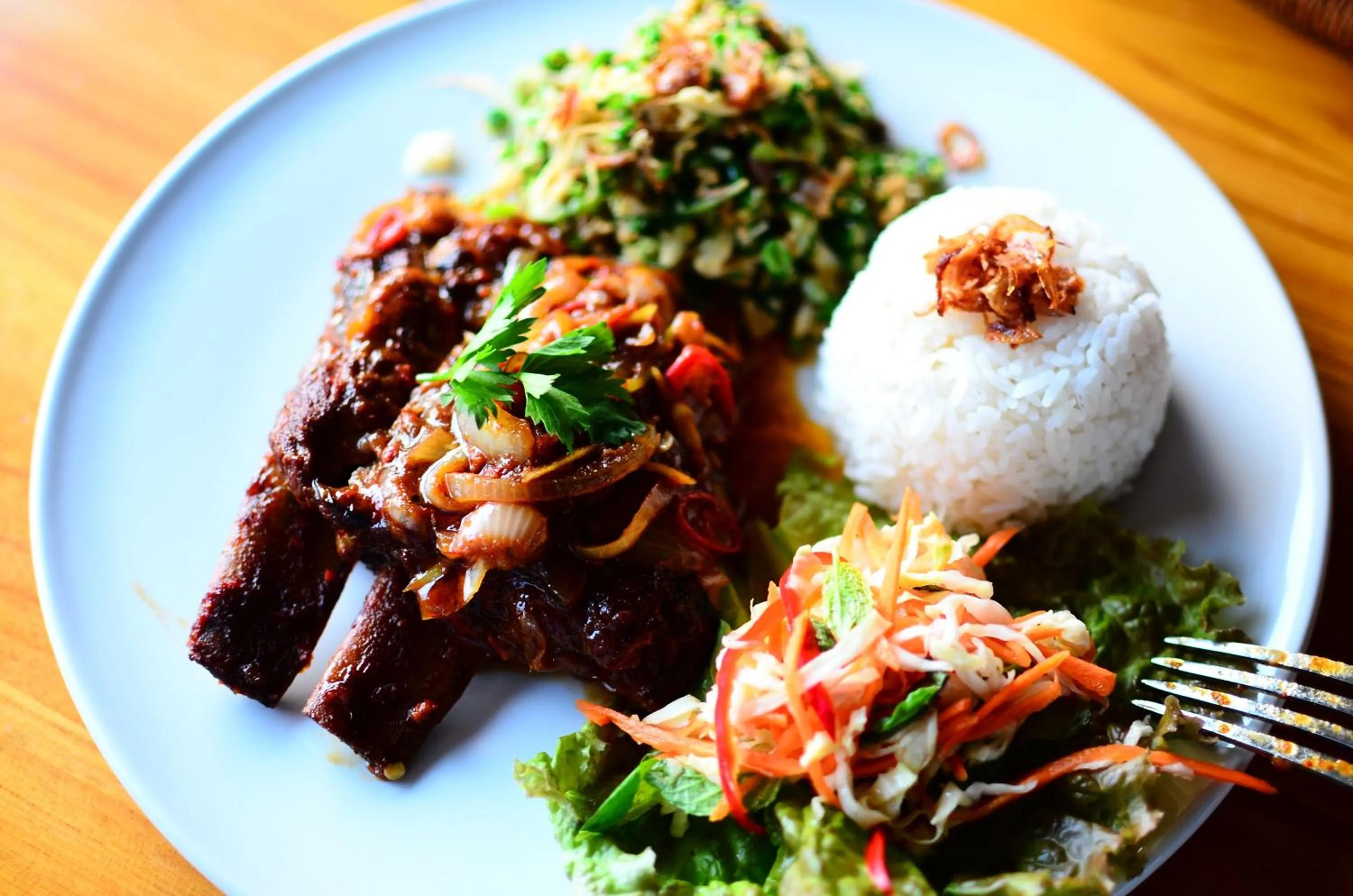 Dinner in Pesantian Villa and Warung