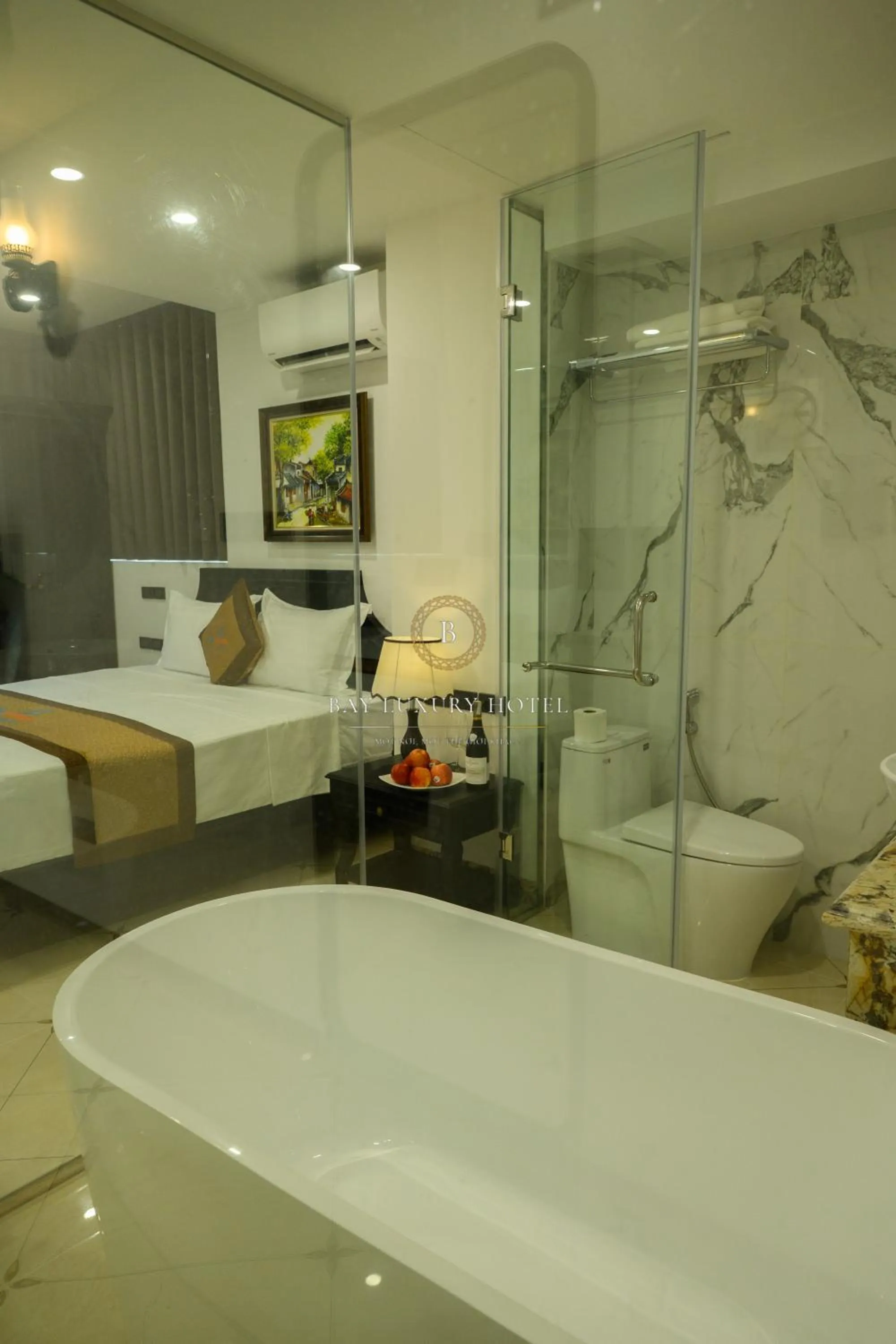 Bathroom in Bay Luxury Hotel & Spa - No 1 Ngo Huyen