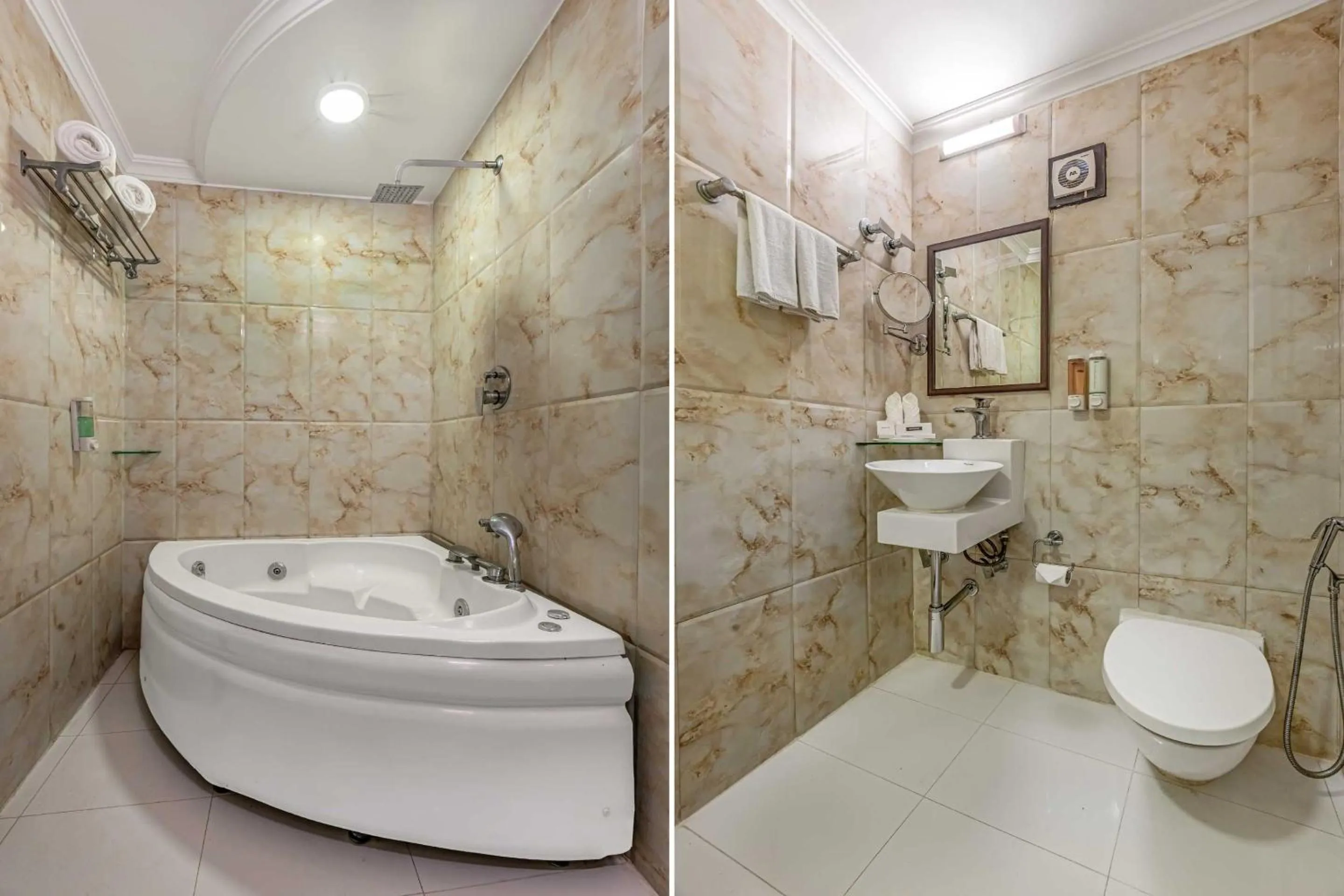 Bathroom in Palette Nami Residency