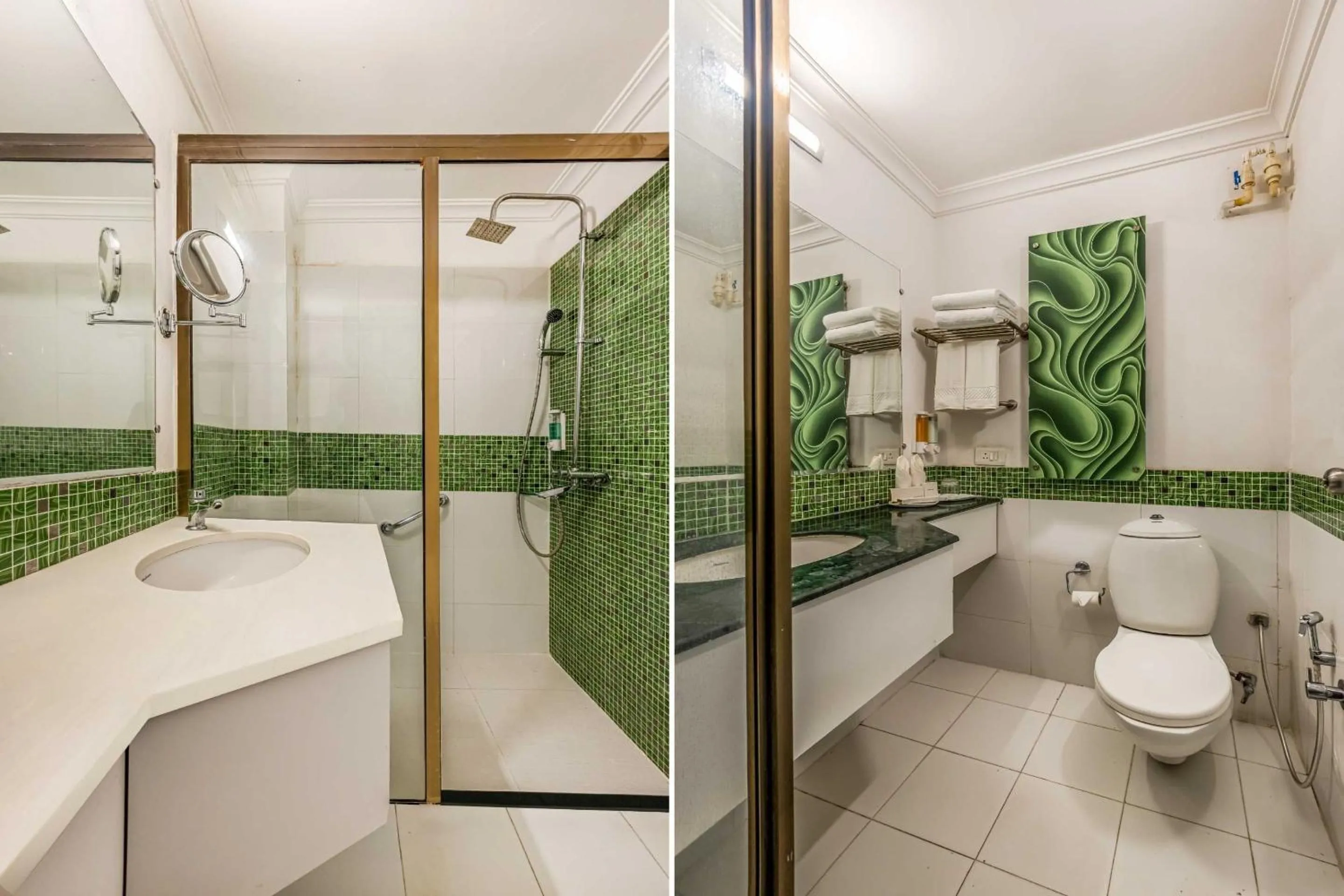 Bathroom in Palette Nami Residency