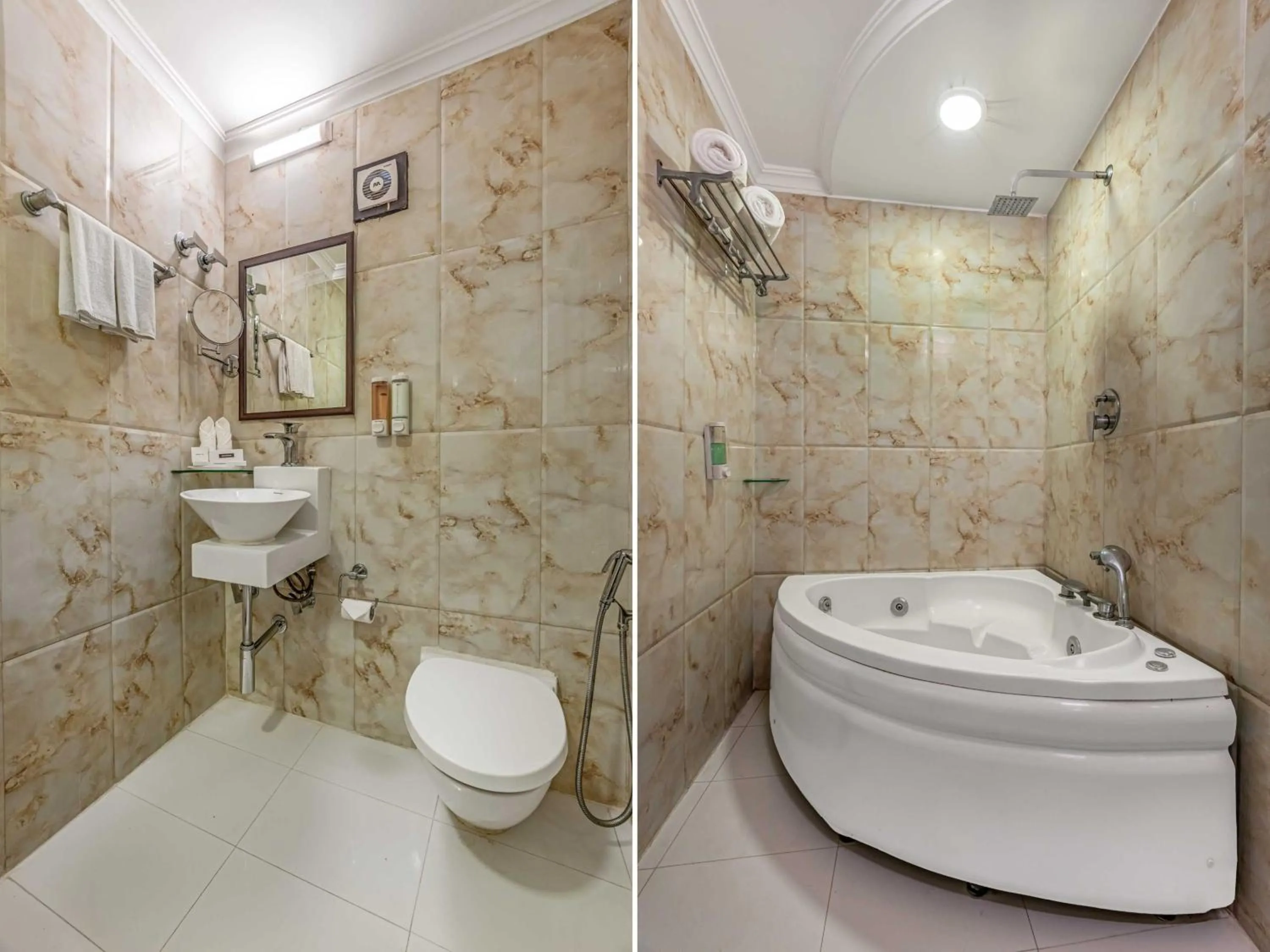 Bathroom in Palette Nami Residency