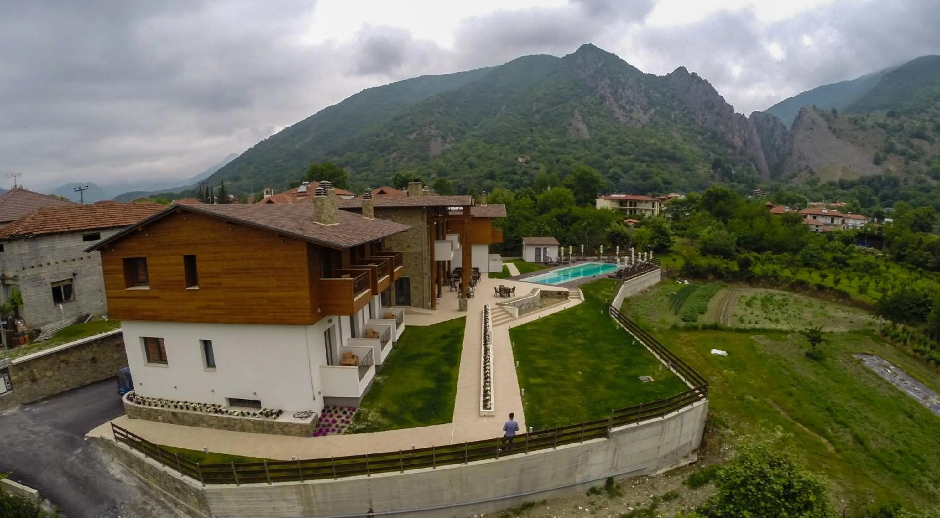 Bird's eye view in Irene's Resort