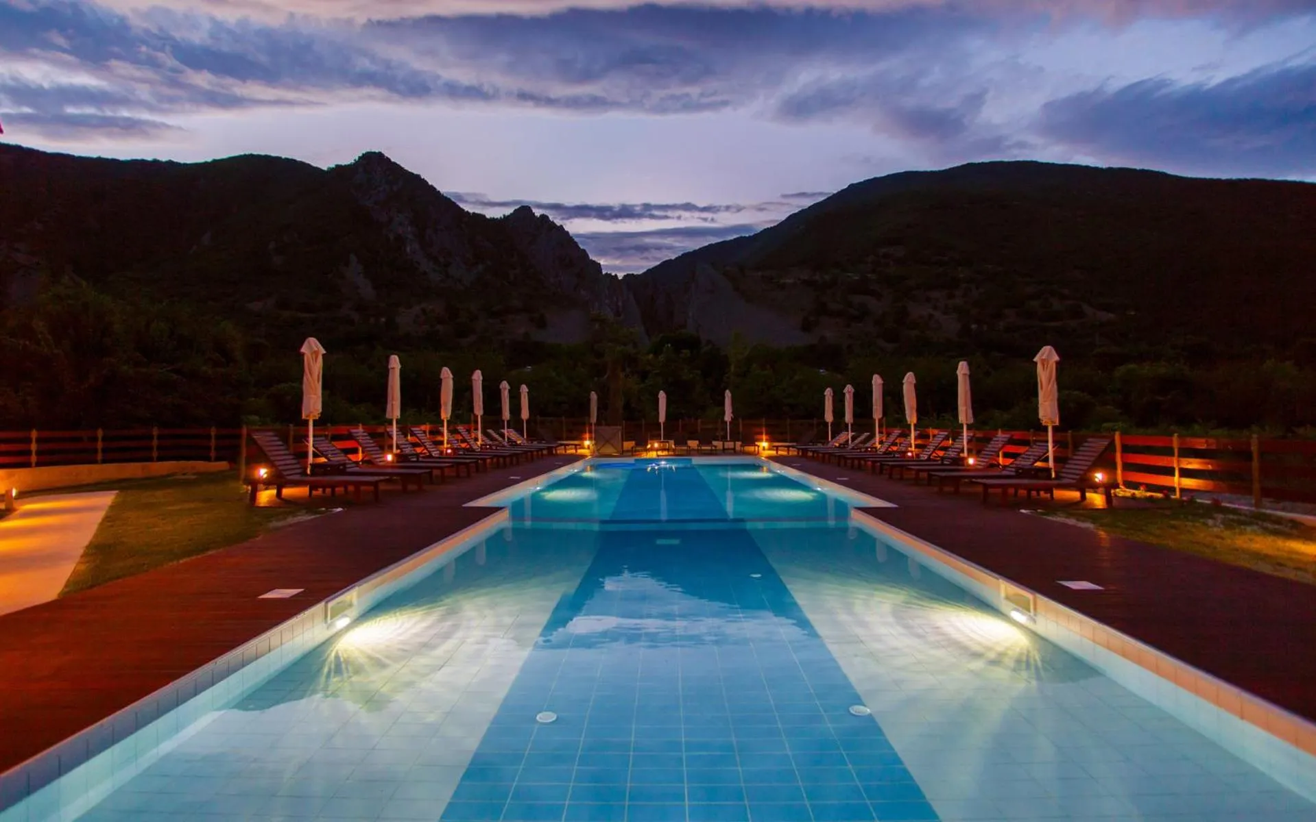 Swimming pool in Irene's Resort