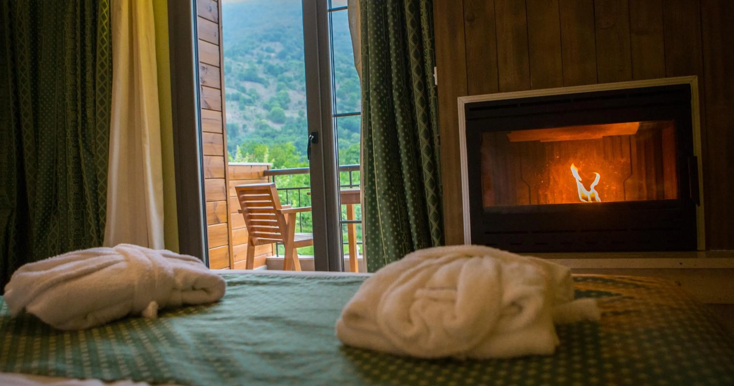 Decorative detail, Bed in Irene's Resort