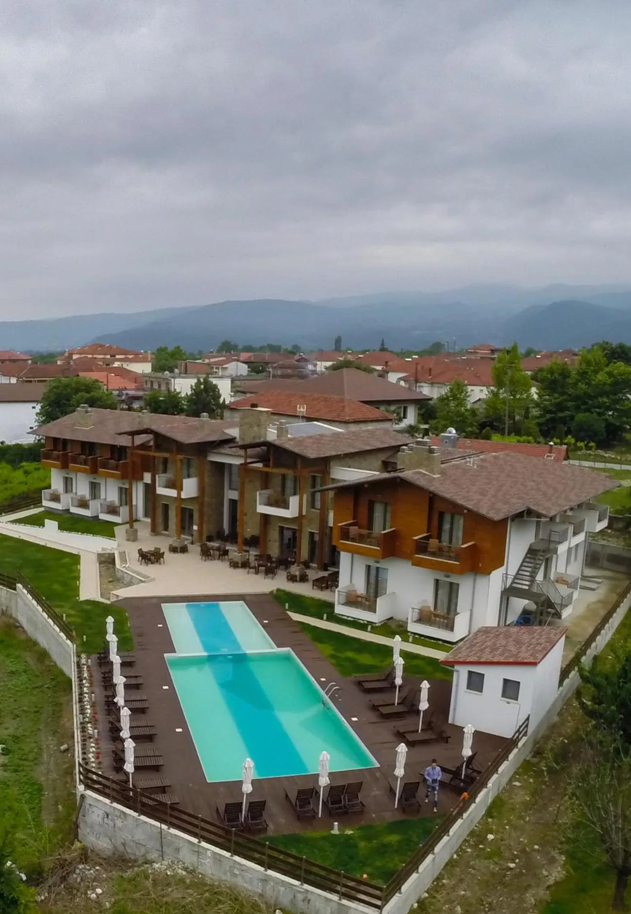 Bird's eye view in Irene's Resort