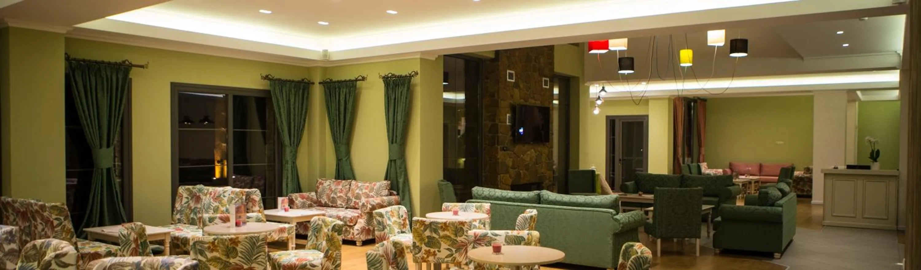 Communal lounge/ TV room in Irene's Resort