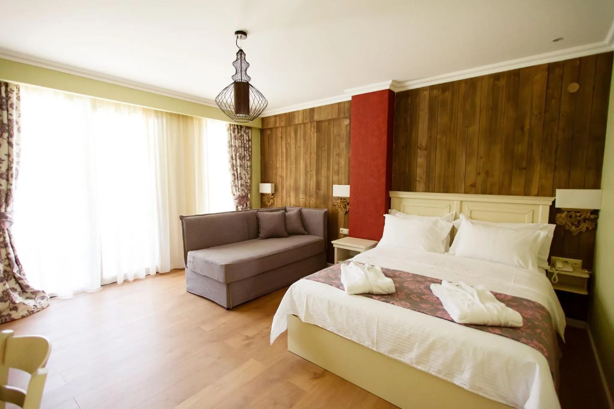 Bed in Irene's Resort