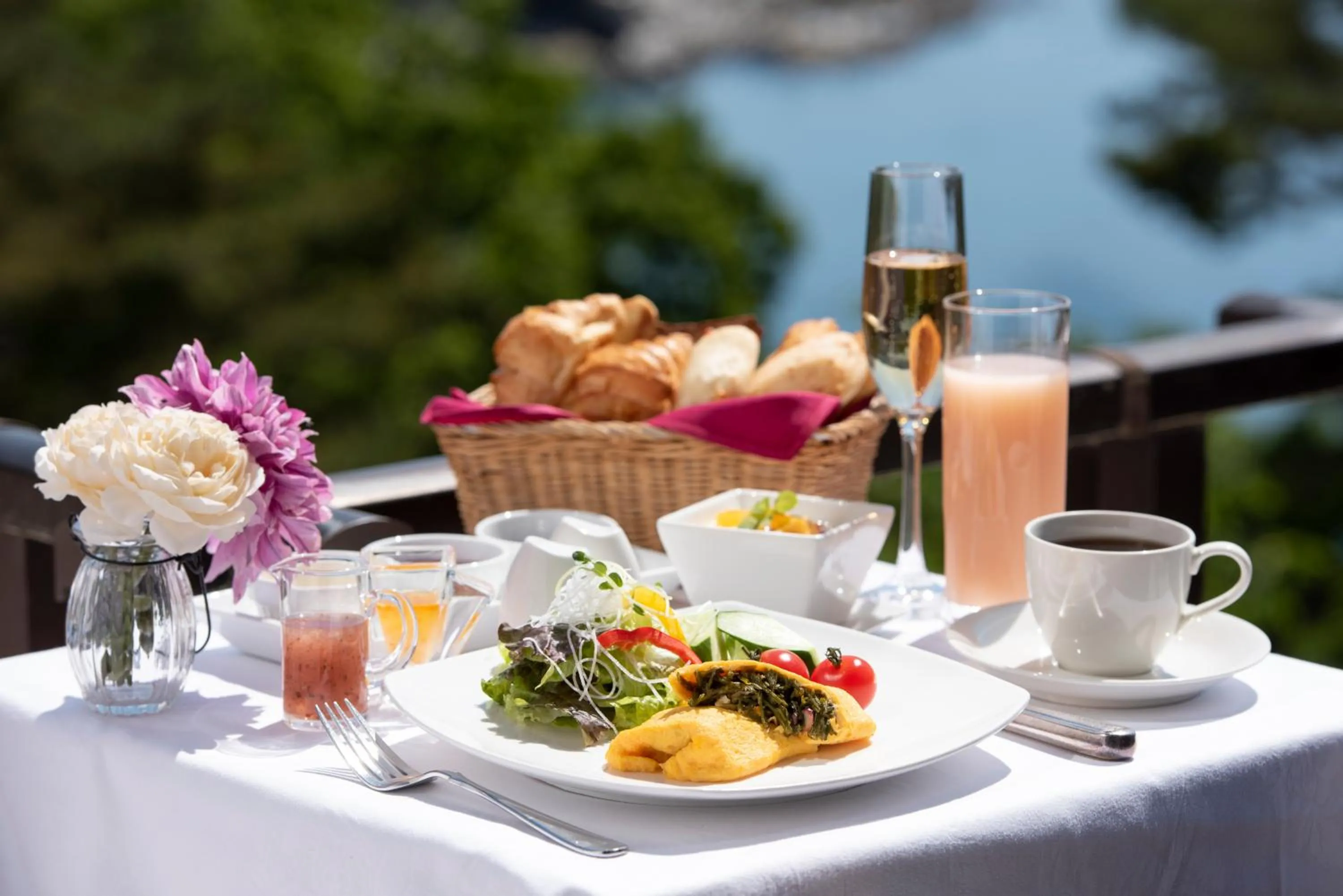 Buffet breakfast in Jodogahama Park Hotel