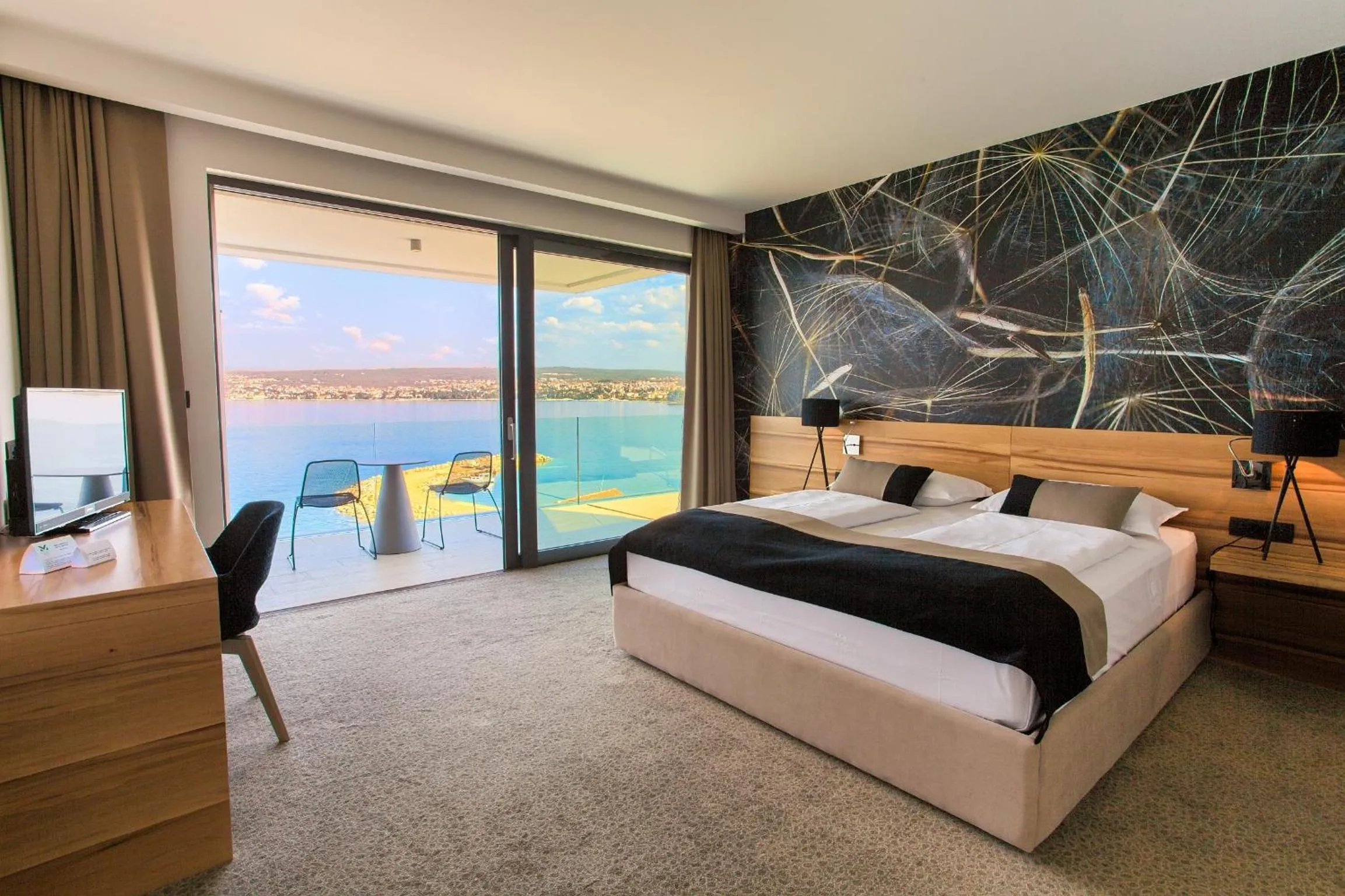 Bed in Hotel Villa Margaret