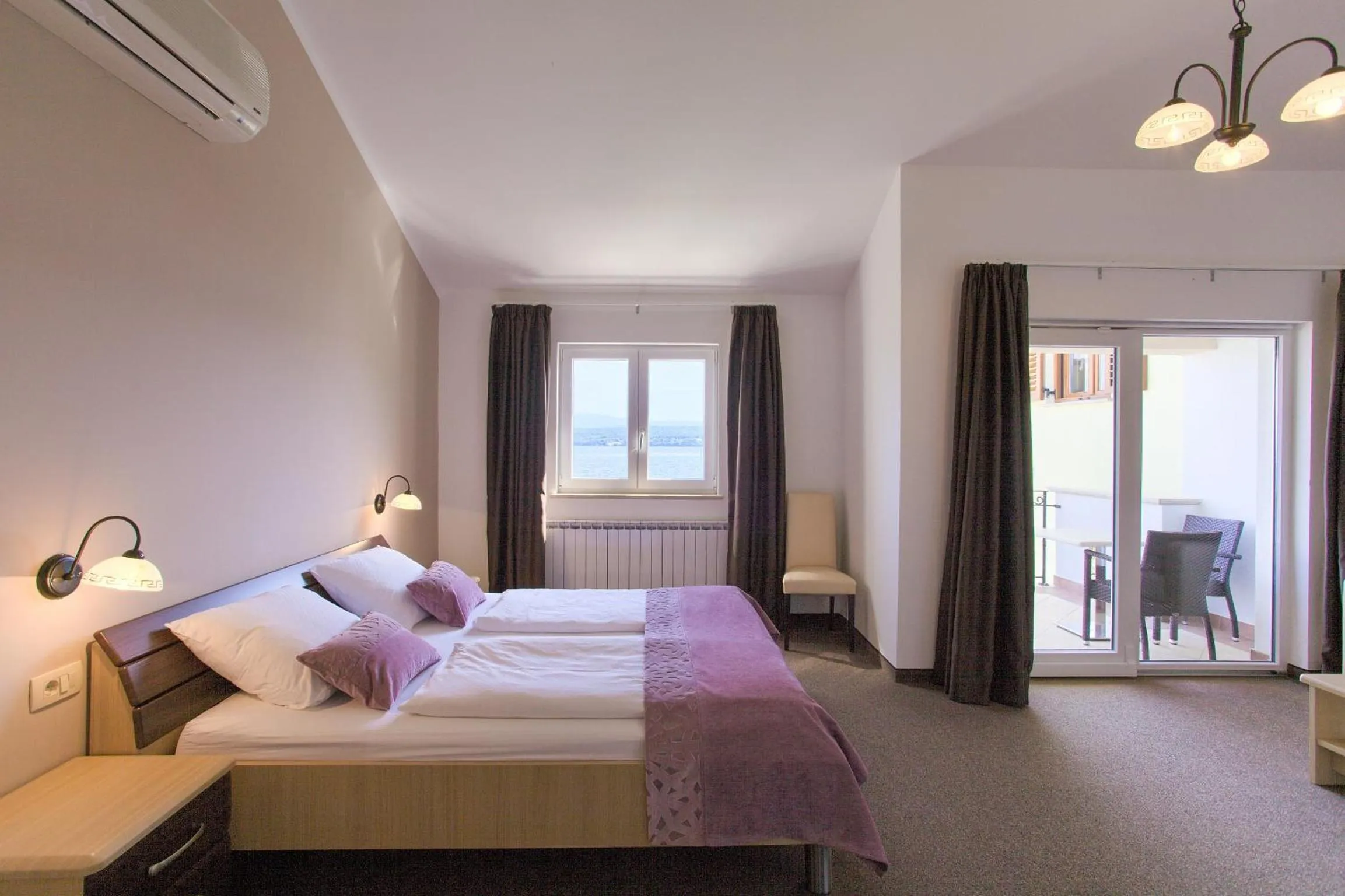 Bed in Hotel Villa Margaret