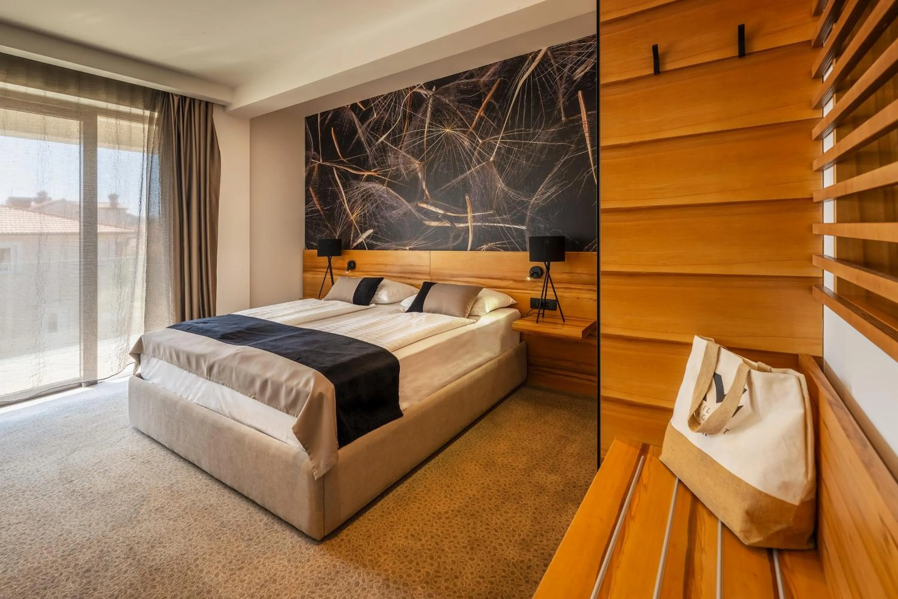 Bed in Hotel Villa Margaret