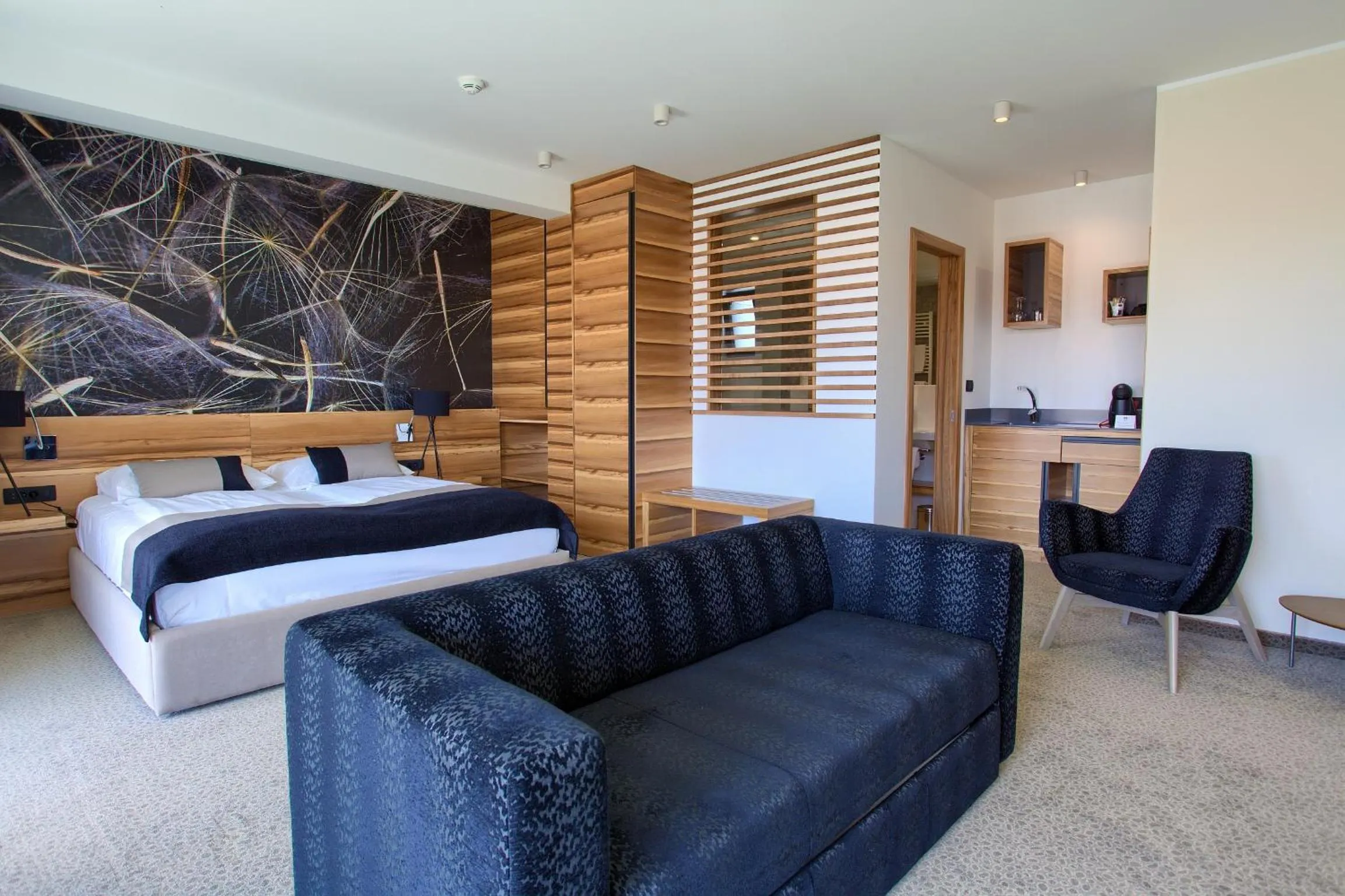 Bed in Hotel Villa Margaret