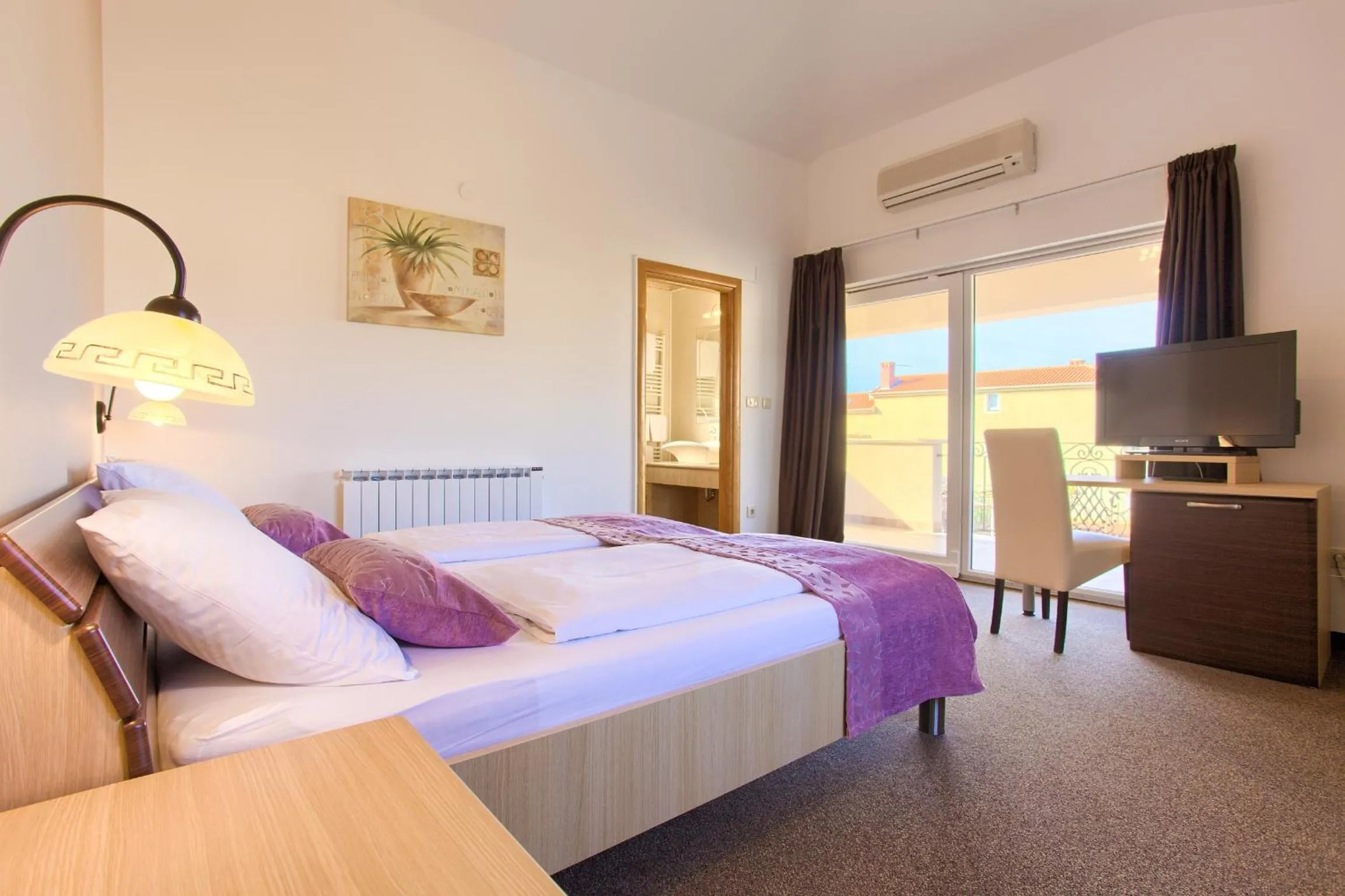 Bed in Hotel Villa Margaret