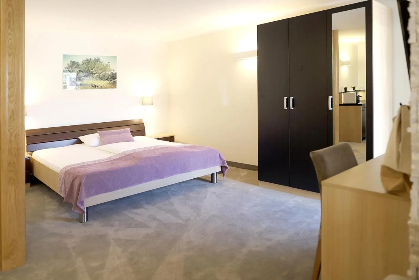 Bed in Hotel Villa Margaret