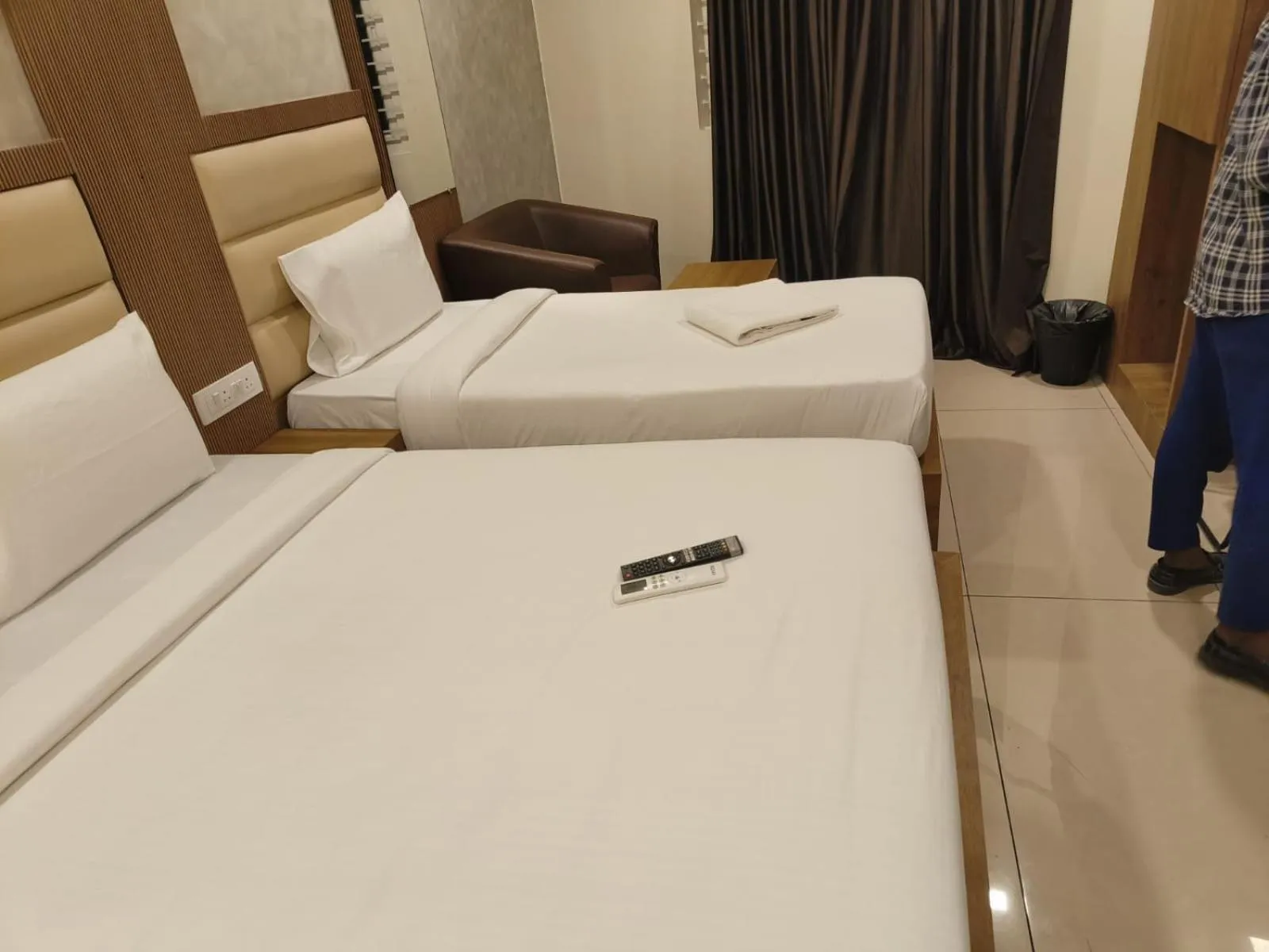 Bed in Hotel Rotano Garden Near Marathahalli Bridge