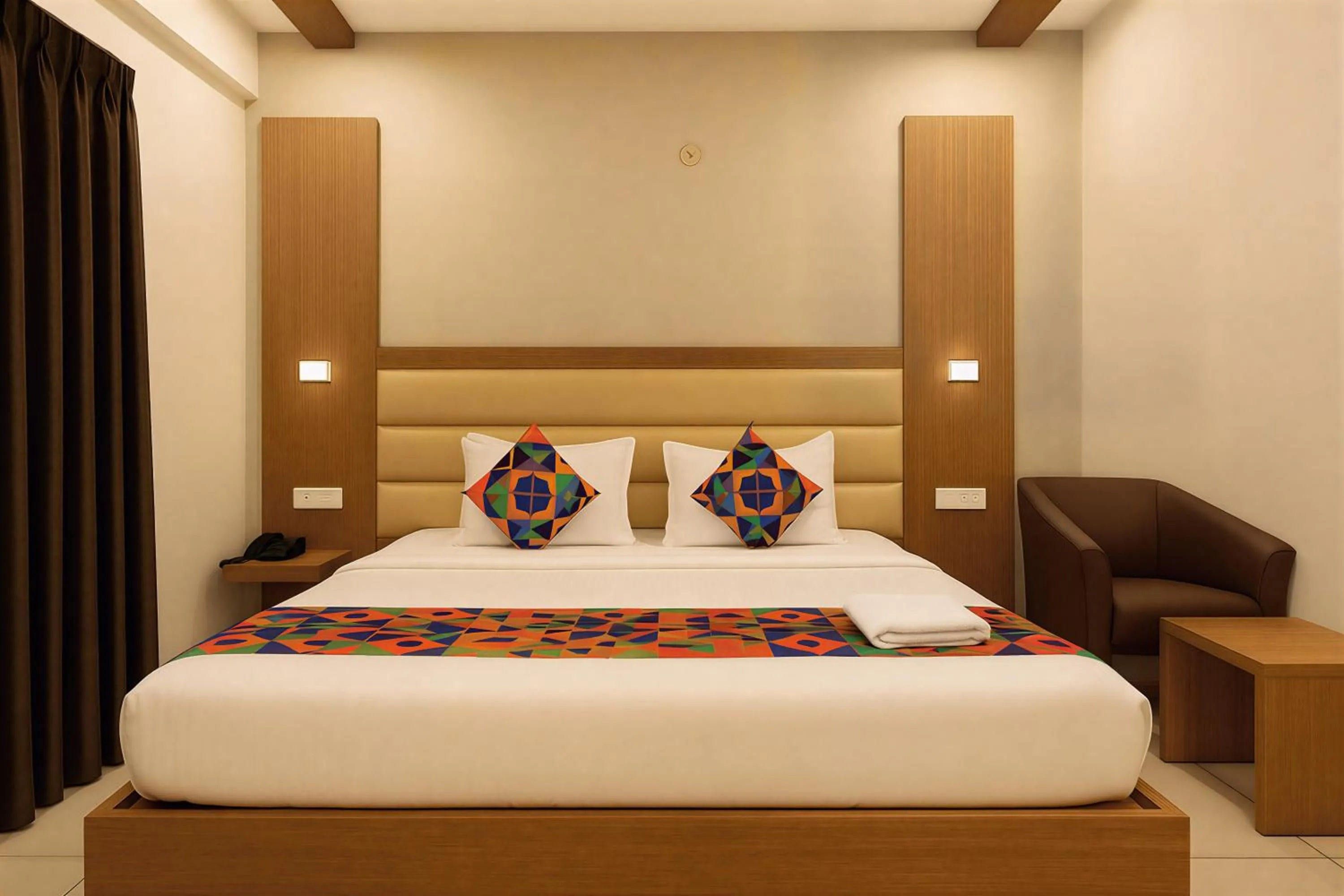 Bed in Hotel Rotano Garden Near Marathahalli Bridge