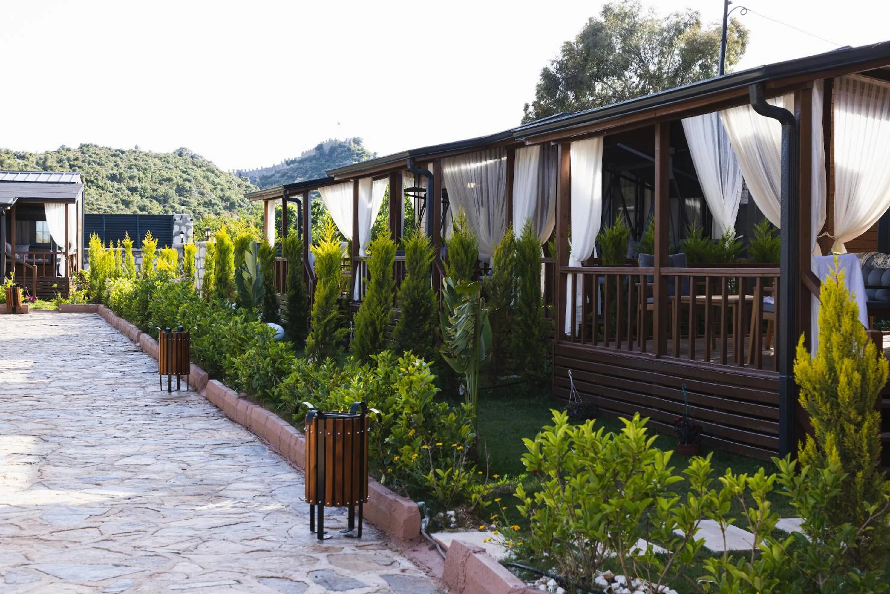 Garden in Kekova Garden Village