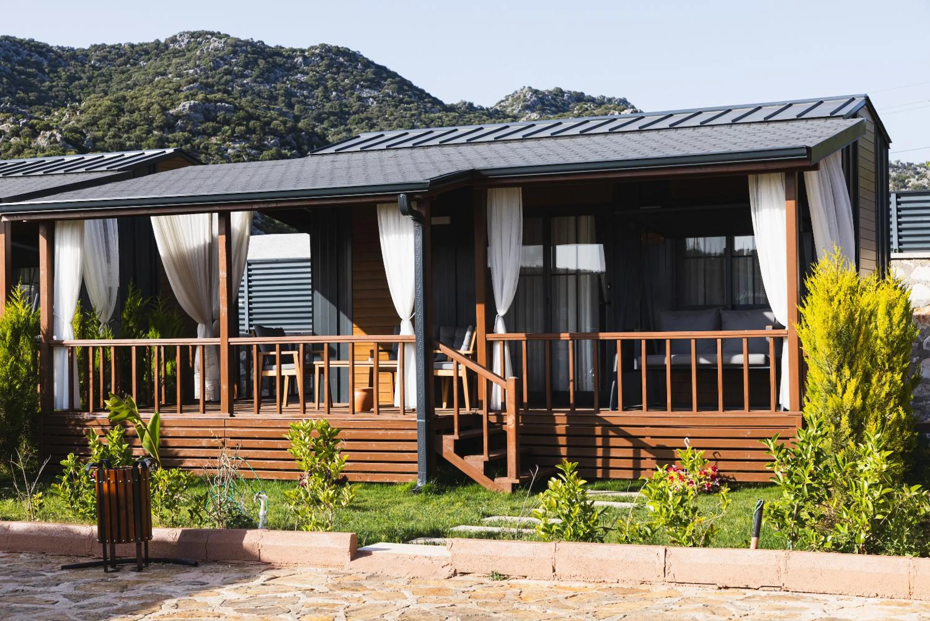 Property building in Kekova Garden Village