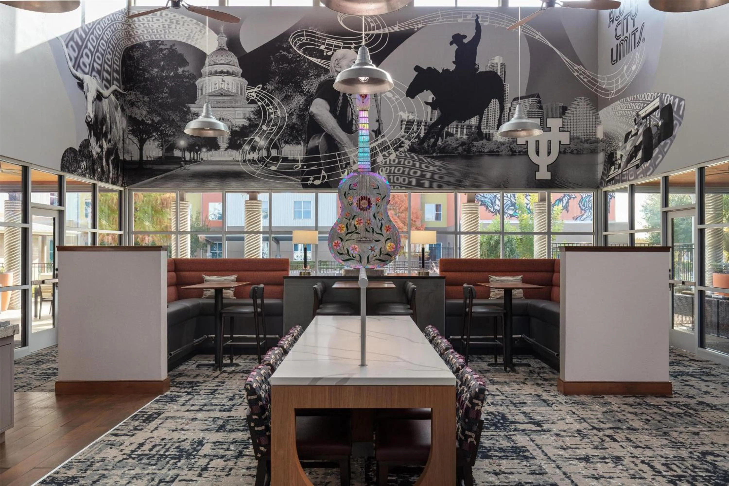 Lobby or reception in Homewood Suites TechRidge Parmer @ I-35