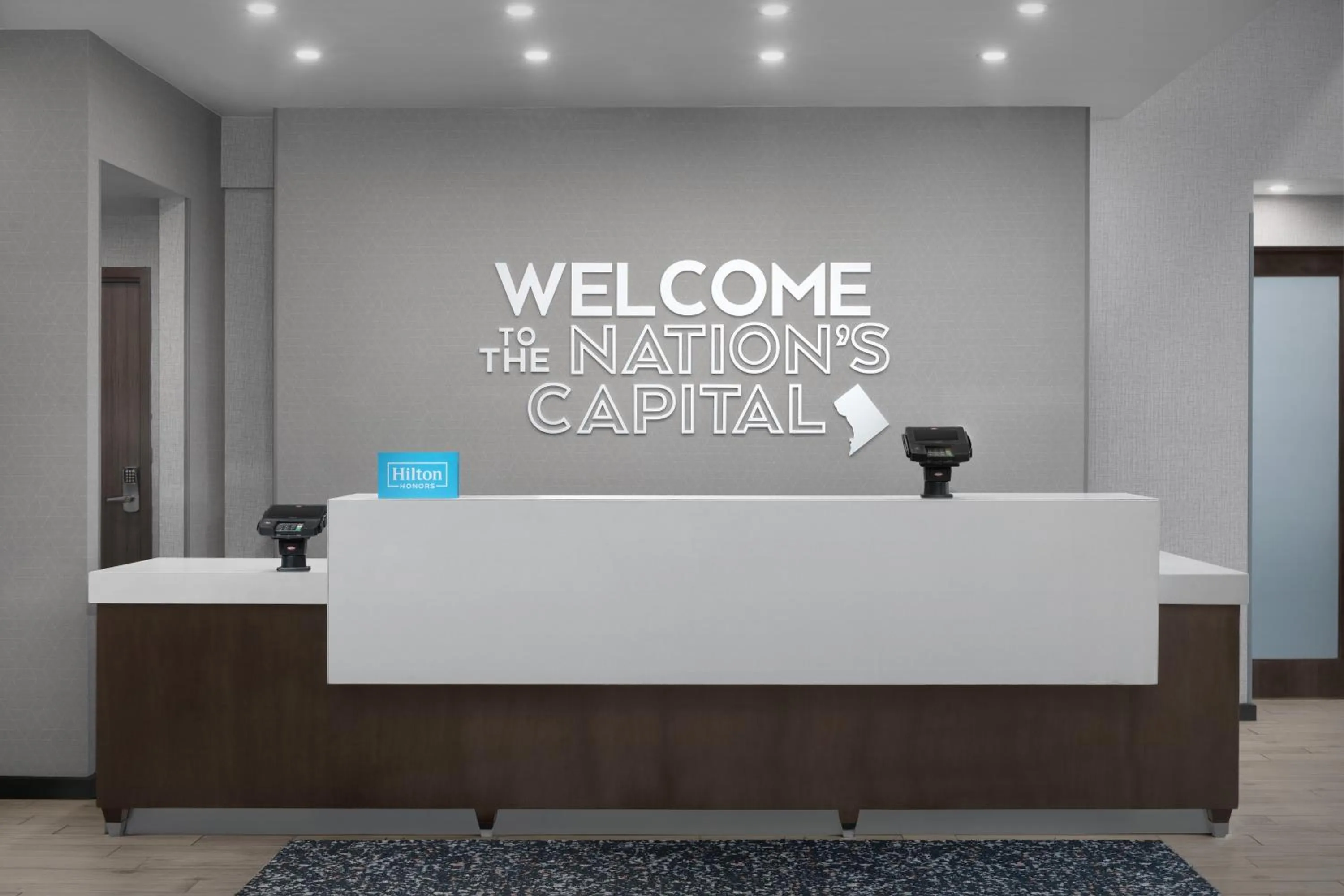 Lobby or reception in Hampton Inn Washington DC NoMa Union Station