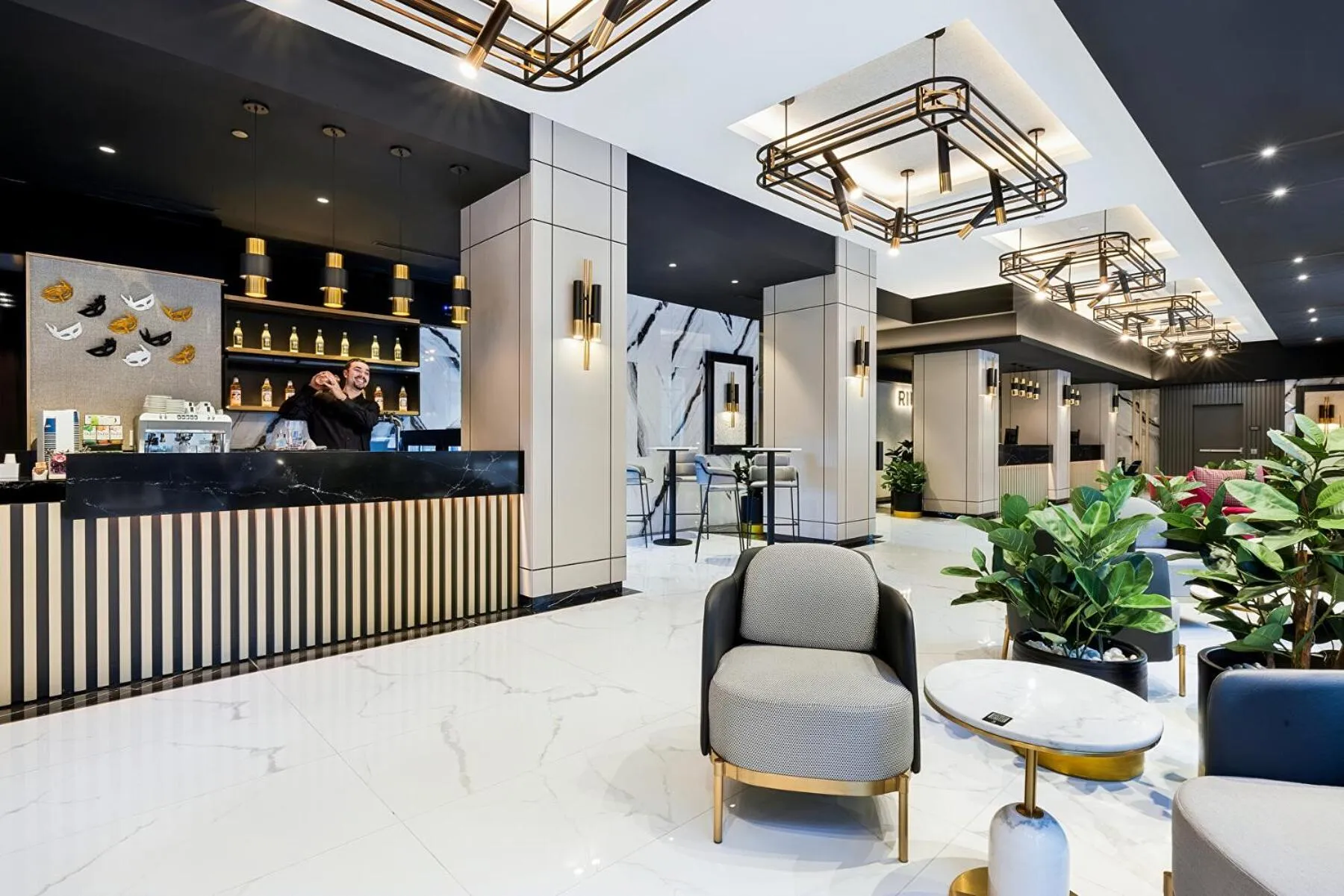 Lounge or bar in Riu Plaza Toronto