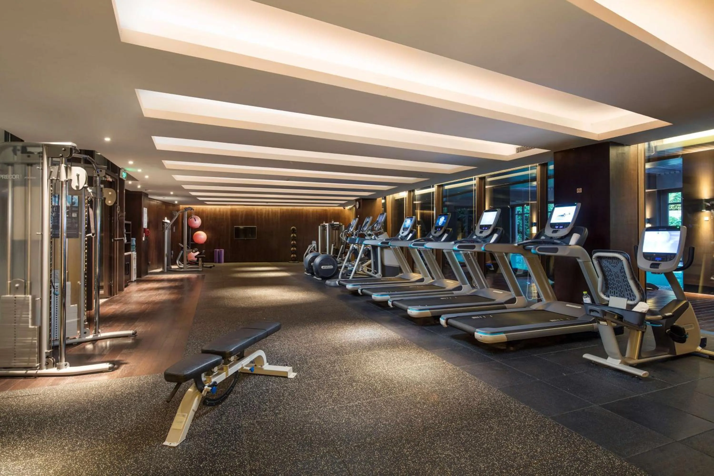 Fitness centre/facilities in Hilton Wenchang